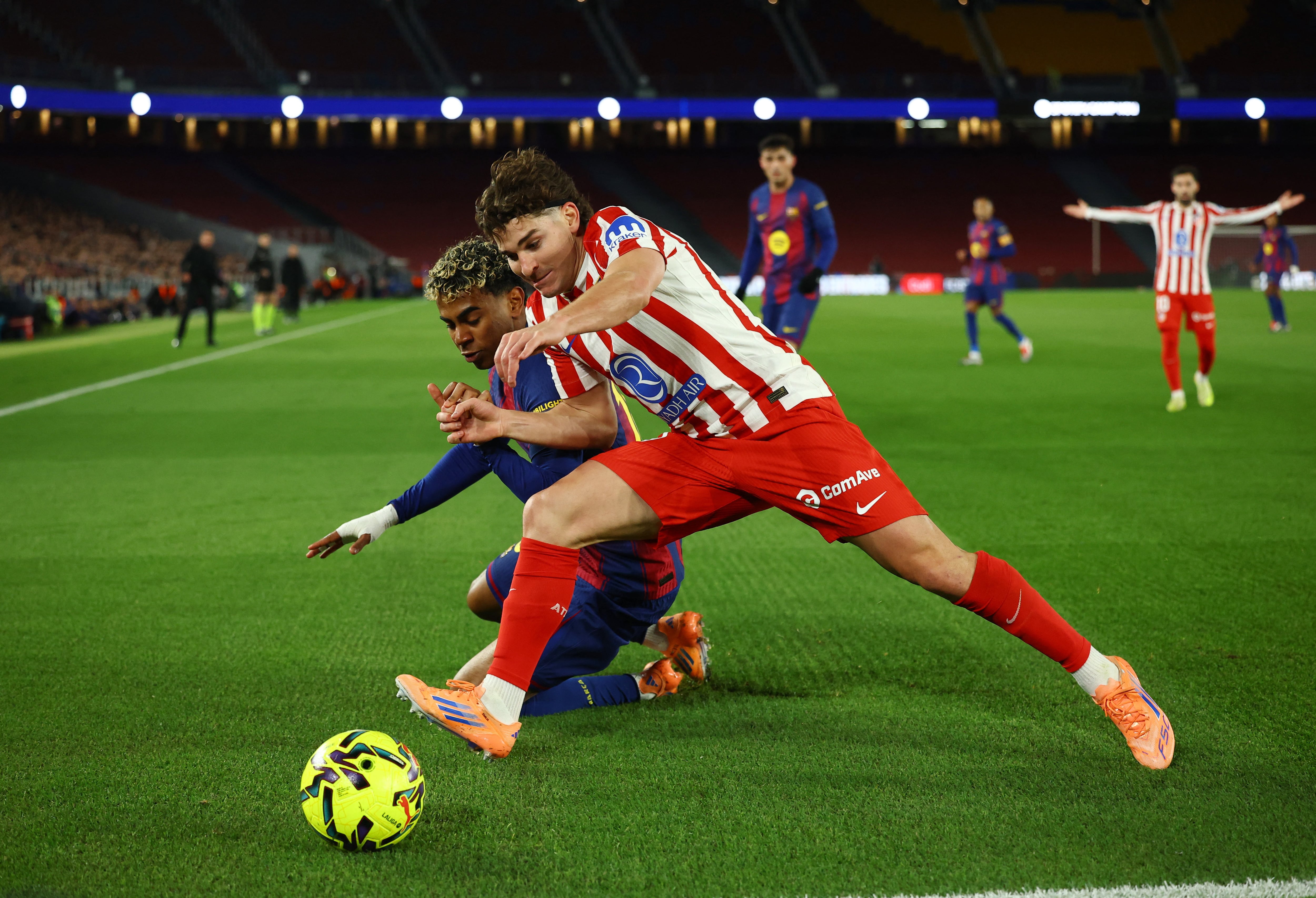 Barcelona estaría interesado en contratar a Julián Álvarez (Reuters)