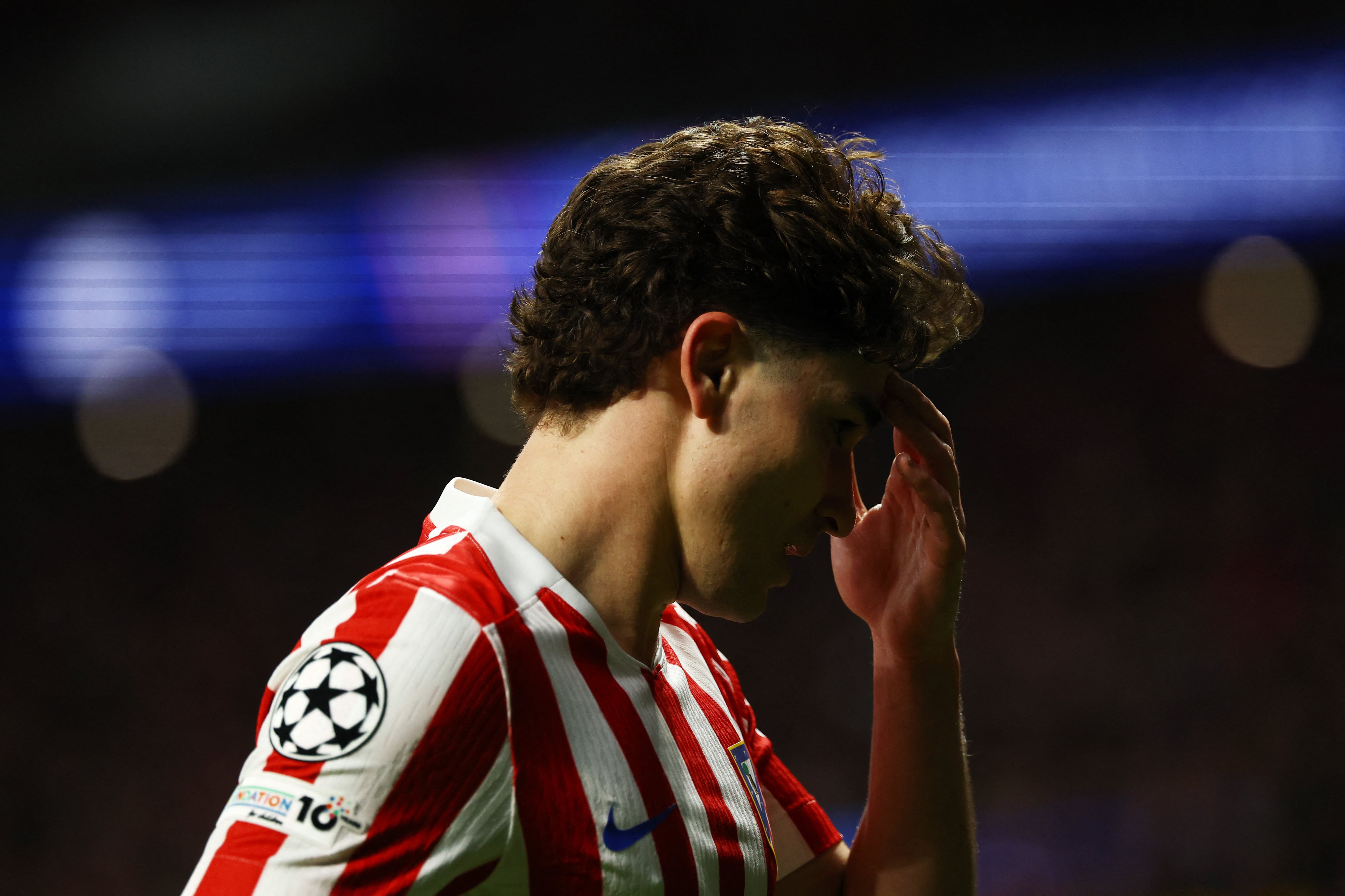 Julián Álvarez tiene contrato con el Atlético hasta 2030 (Reuters)