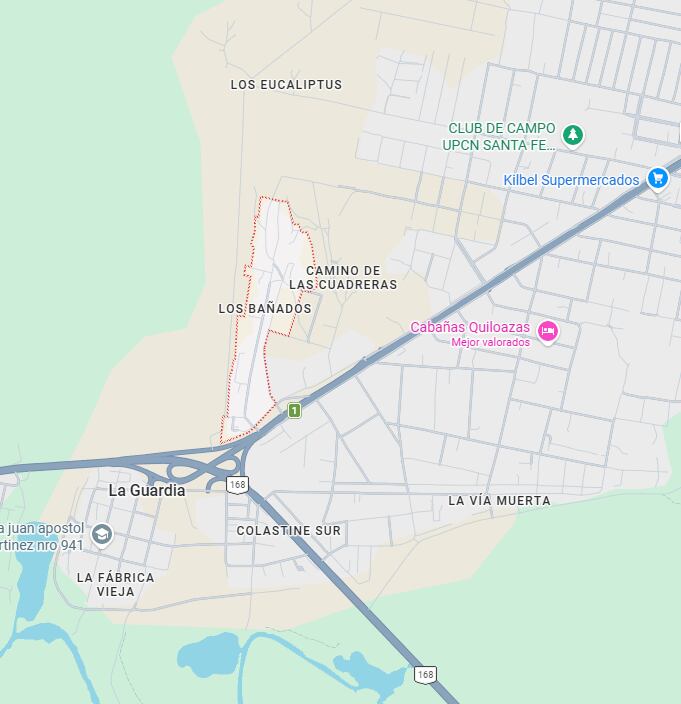 La región en donde se encontraba la ranchada a donde fue llevada la víctima