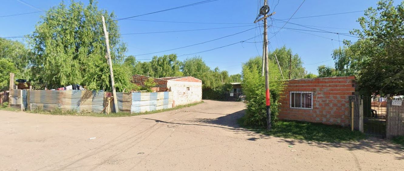 El lugar donde se encontraba cautiva la víctima