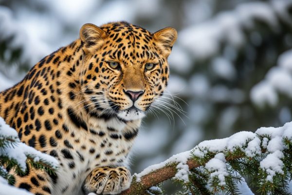 Leopardo de Amur: la batalla por conservar al felino más extraño de Asia