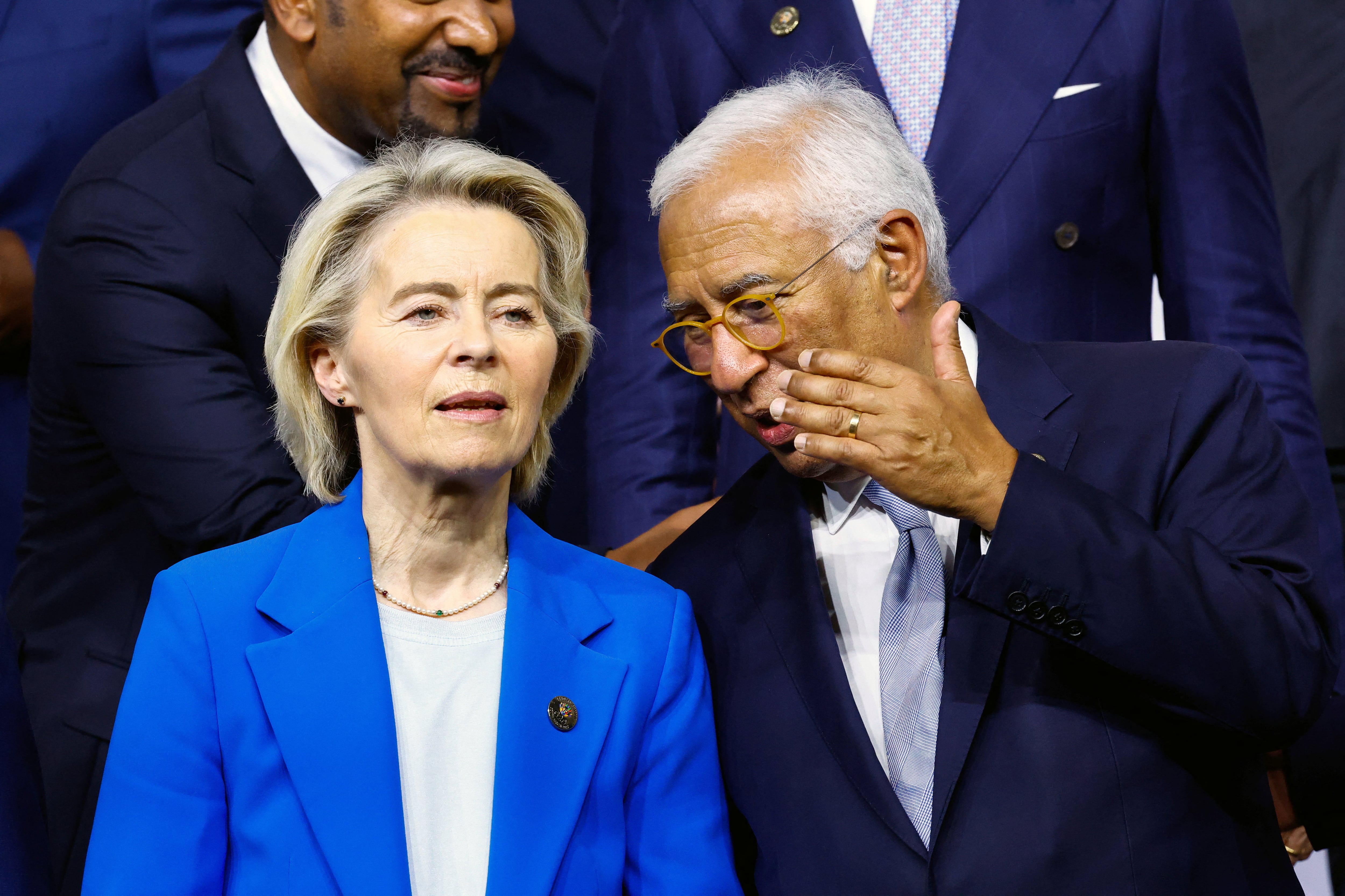 Líderes de la Unión Europea se reúnen en Bélgica para debatir cómo reforzar su economía ante la presión de EEUU, Rusia y China (REUTERS)