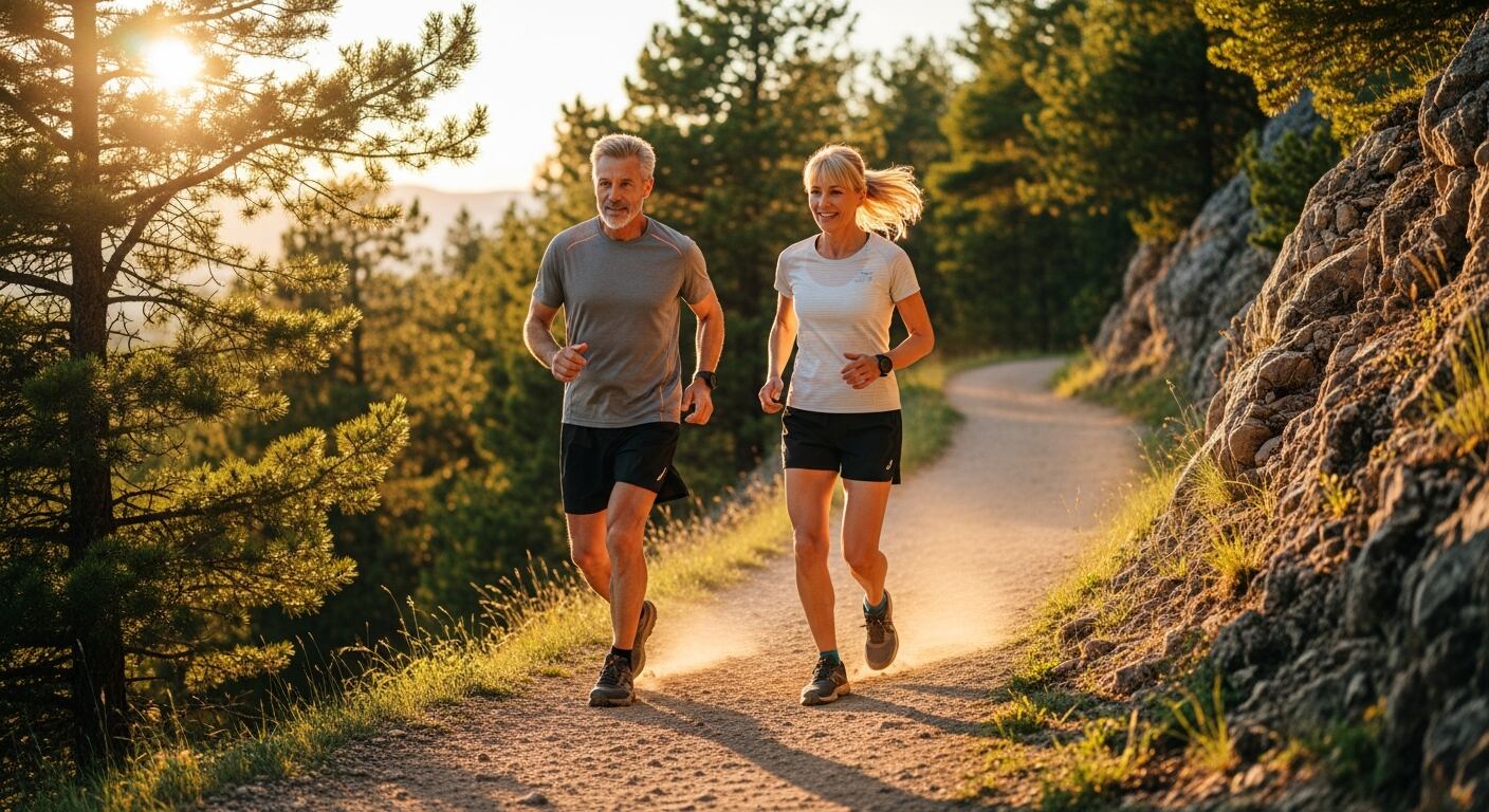 Hacer actividad física en espacios verdes potencia los beneficios para la salud física y el bienestar mental (Imagen Ilustrativa Infobae)