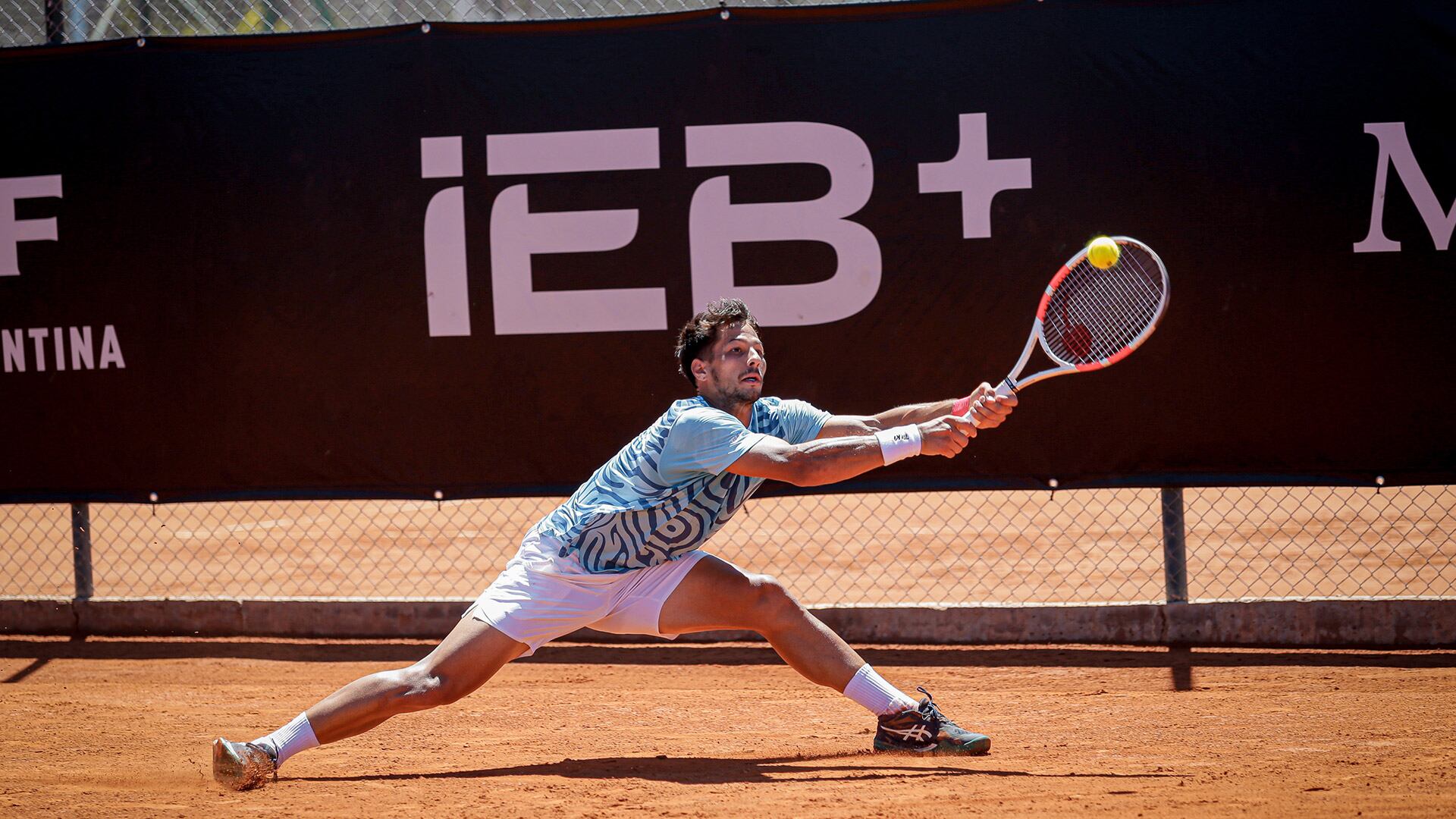 Guido Justo semifinalista del AAT Challenger de Tigre I al vencer al brasileño Bruno Fernández (Crédito: Prensa AAT)