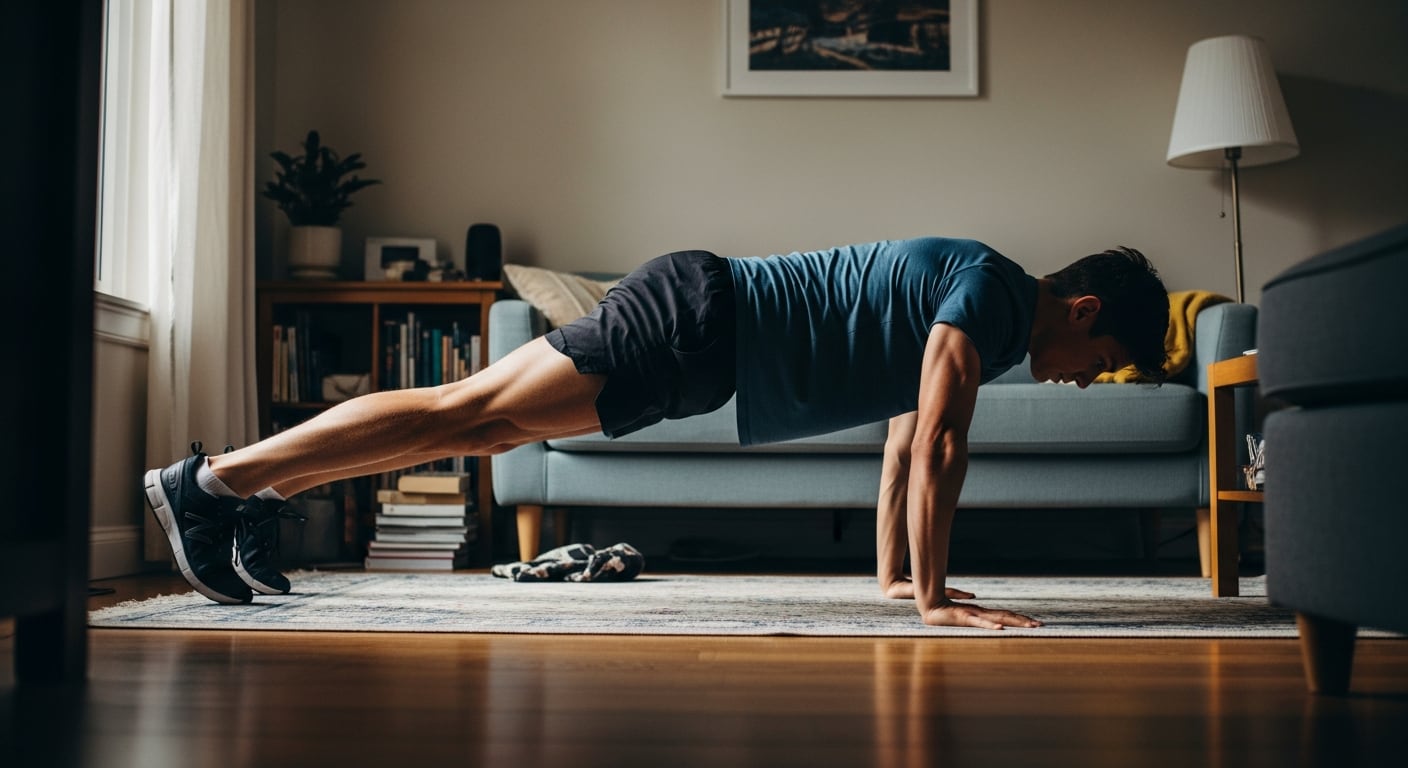 Los fondos en plancha forman parte fundamental del entrenamiento con peso corporal para ganar fuerza muscular (Imagen Ilustrativa Infobae)