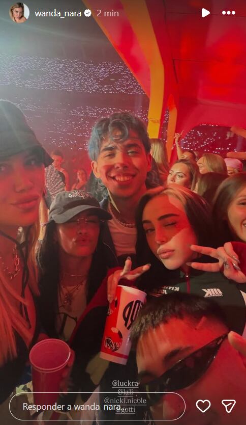Por estas horas mamá Wanda volvía a hacerse viral a partir de su paso por La Casita de Bad Bunny, en el tercer show en River, junto a Lali Espósito, Nicki Nicole y Luck Ra, entre otras celebrities 