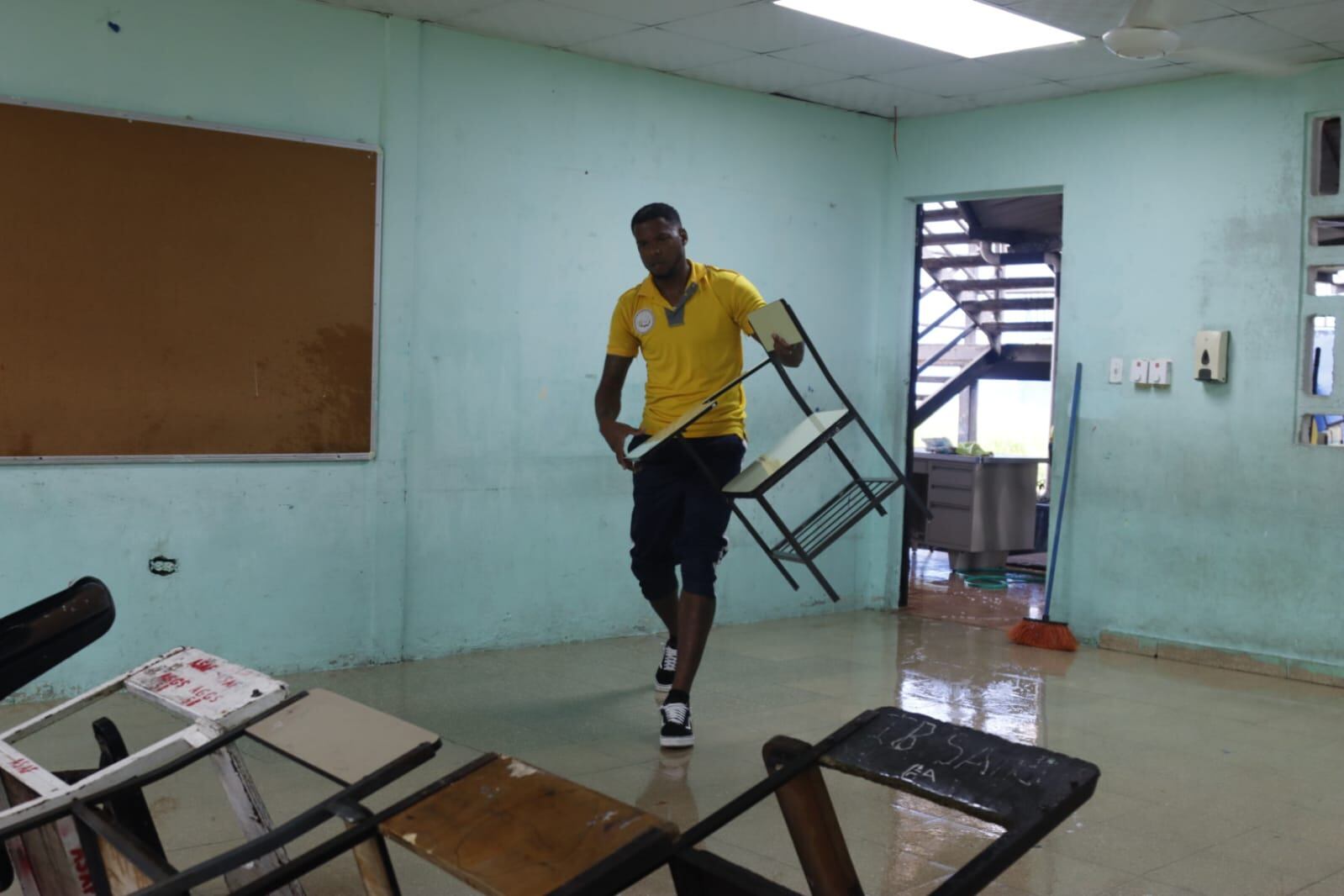 El Meduca reportó que cerca del 99.5% de las escuelas estarán listas para iniciar clases, mientras un grupo reducido continúa en mantenimiento. Cortesía Meduca