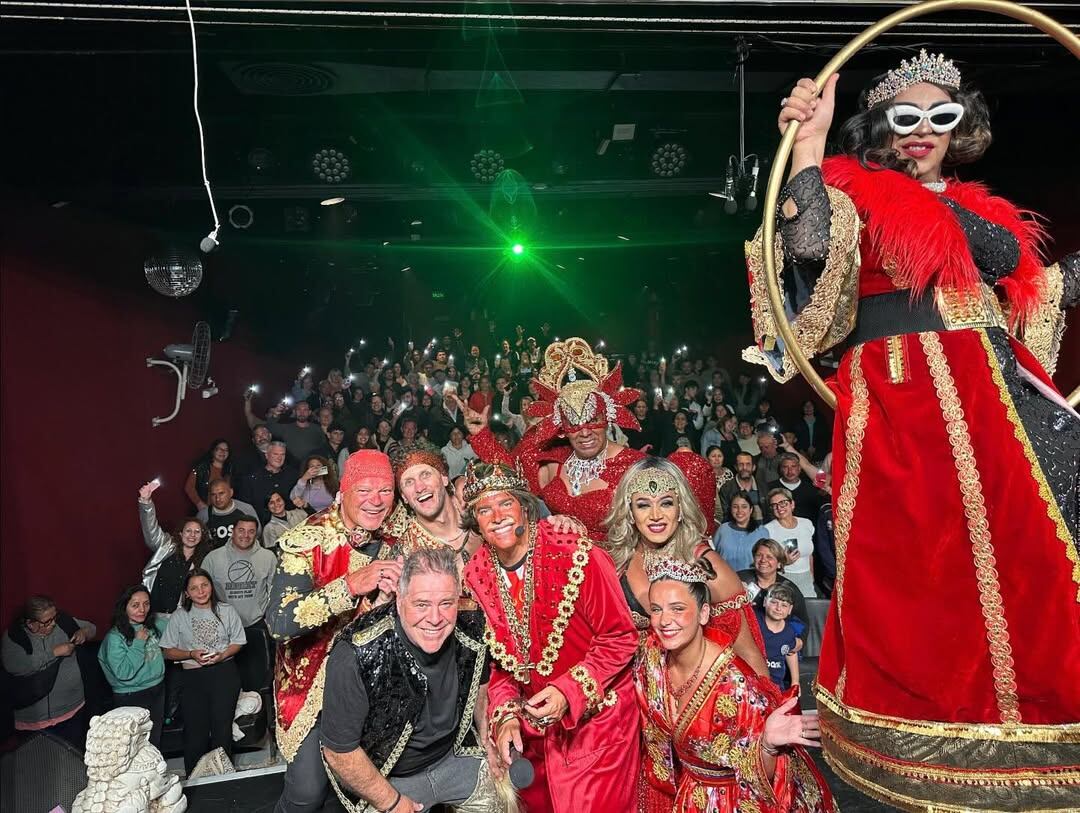 Alé compartía elenco con Alfa, a quien debió desvincular de la obra ante su actitud con la gente (Instagram)