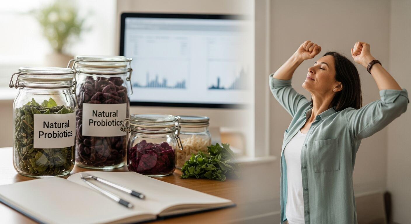 Casos clínicos demuestran beneficios en pacientes con enfermedades crónicas y autoinmunes mediante probióticos personalizados que equilibran la flora intestinal y reducen la fatiga (Imagen Ilustrativa Infobae)