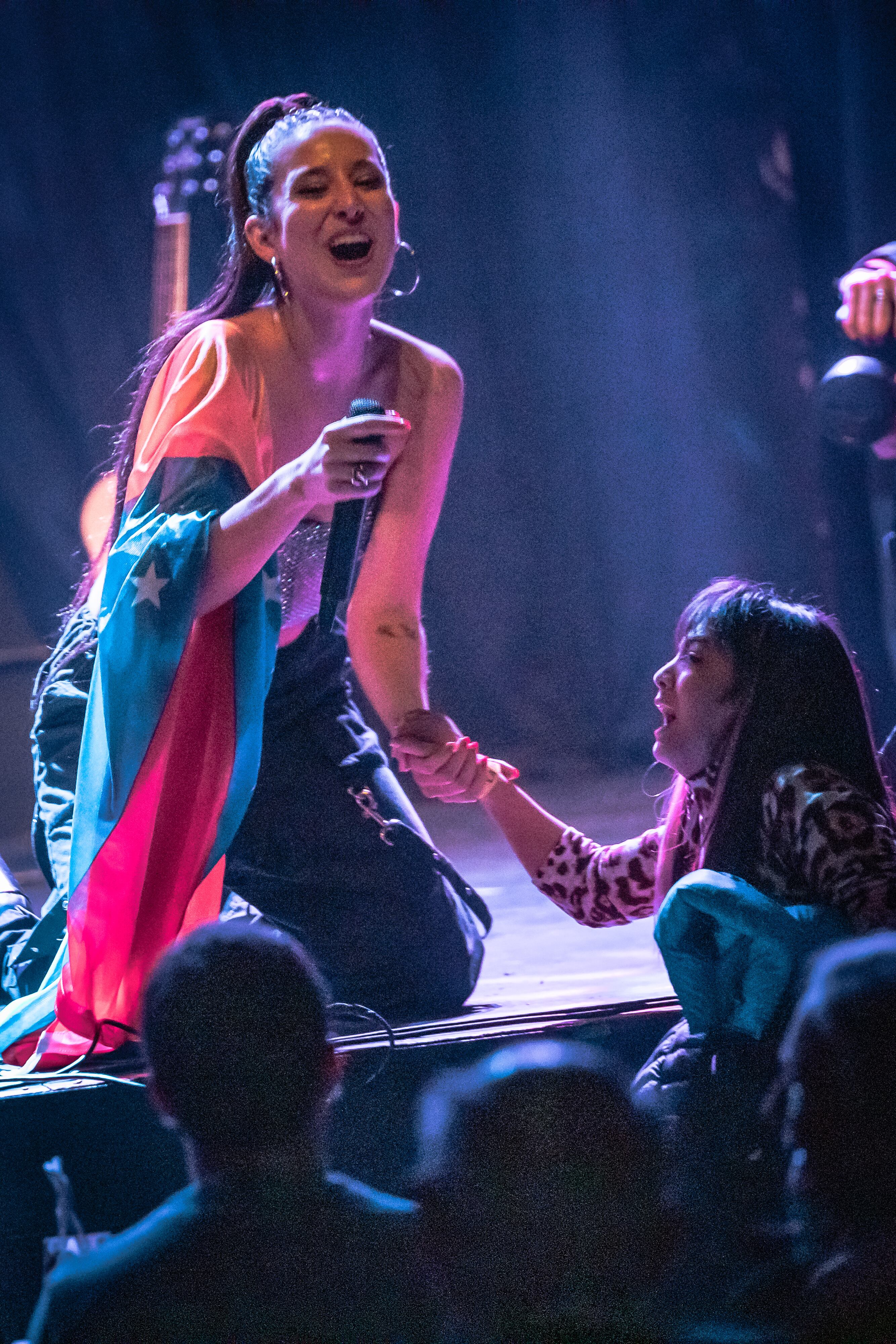 Leclercq durante su participación en La Tangente de 2024 (Gentileza de Mimi Leclercq)