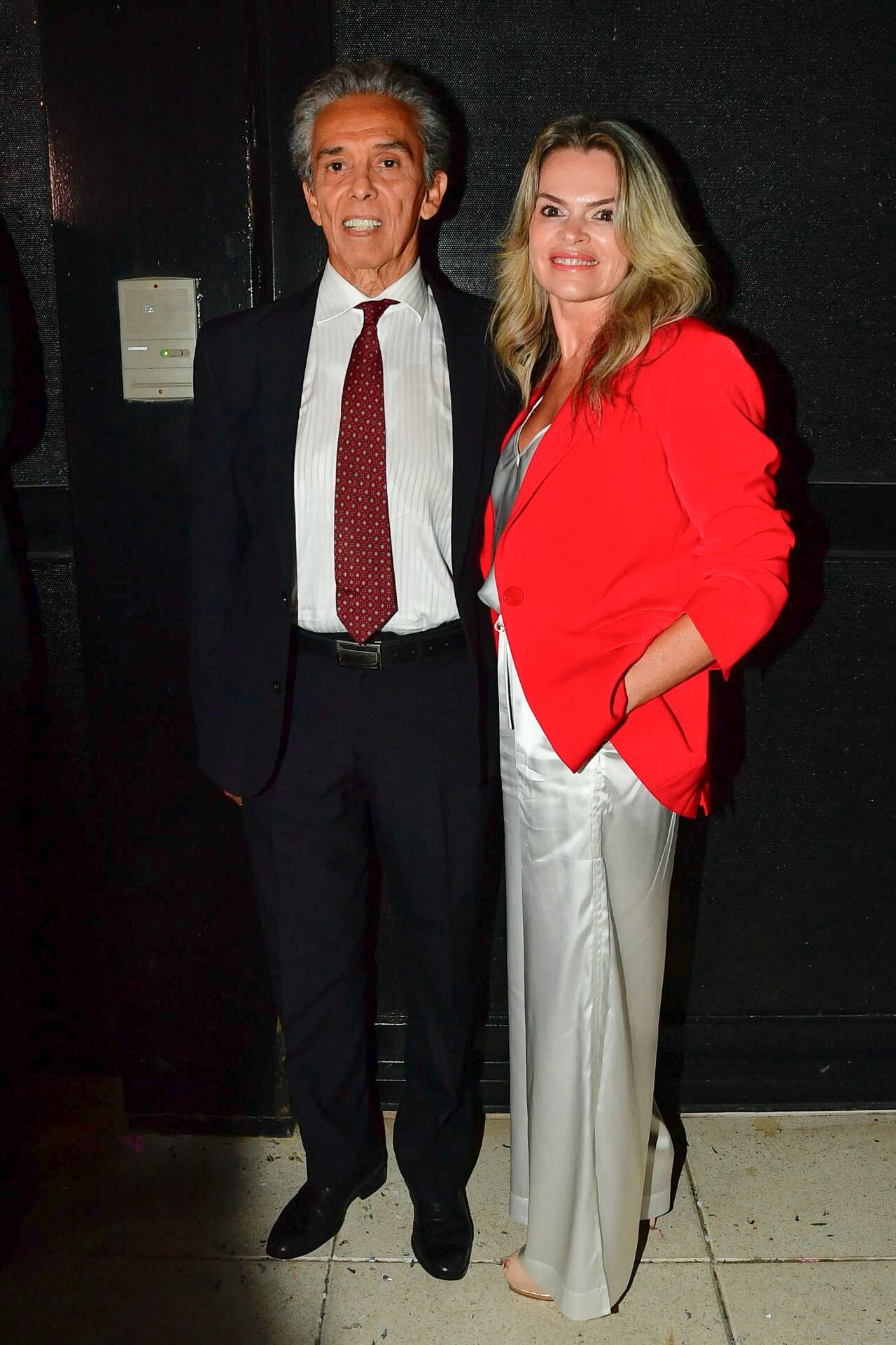 El cantante Jairo y su pareja, Laura Bonfante