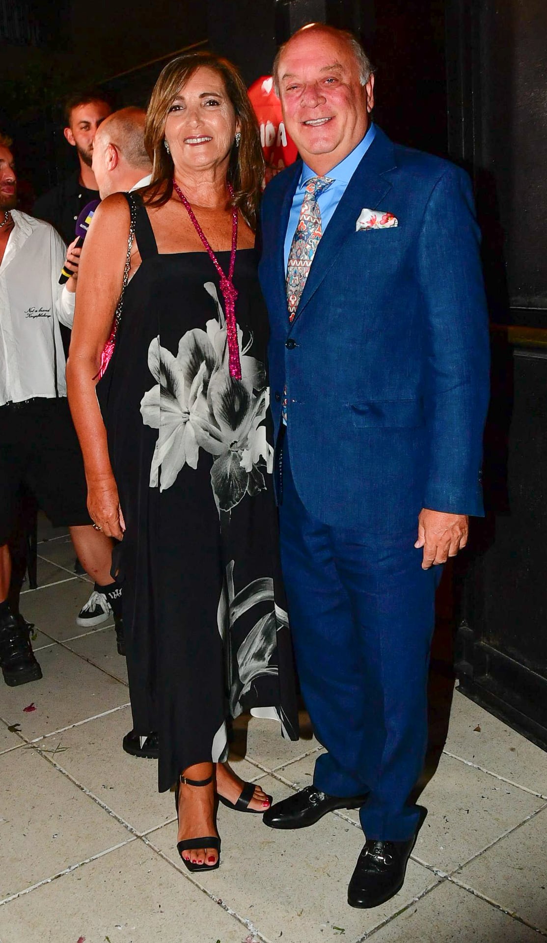 El empresario Martín Cabrales y su pareja, Dora Sánchez 