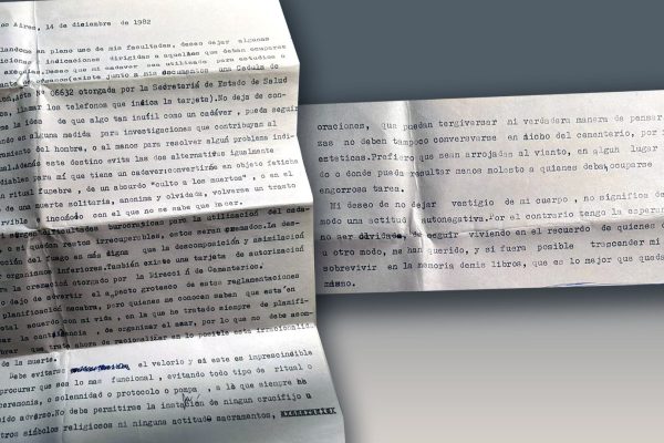 “Mis cenizas no deben conservarse en nicho del cementerio por razones estéticas”: esparcieron los restos de Juan José Sebreli en Constitución