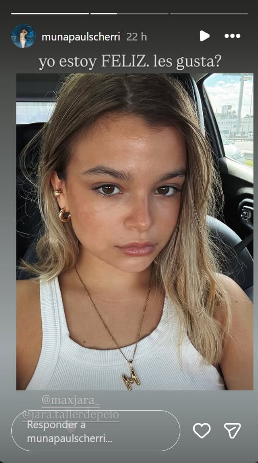 Muna Pauls Cherri se animó a un rotundo cambio de look: “Quería ser otra persona”