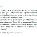 Nicki Nicole se defendió de una supuesta polémica en los Premios Grammy con Billie Eilish: su descargo y el apoyo de Lali