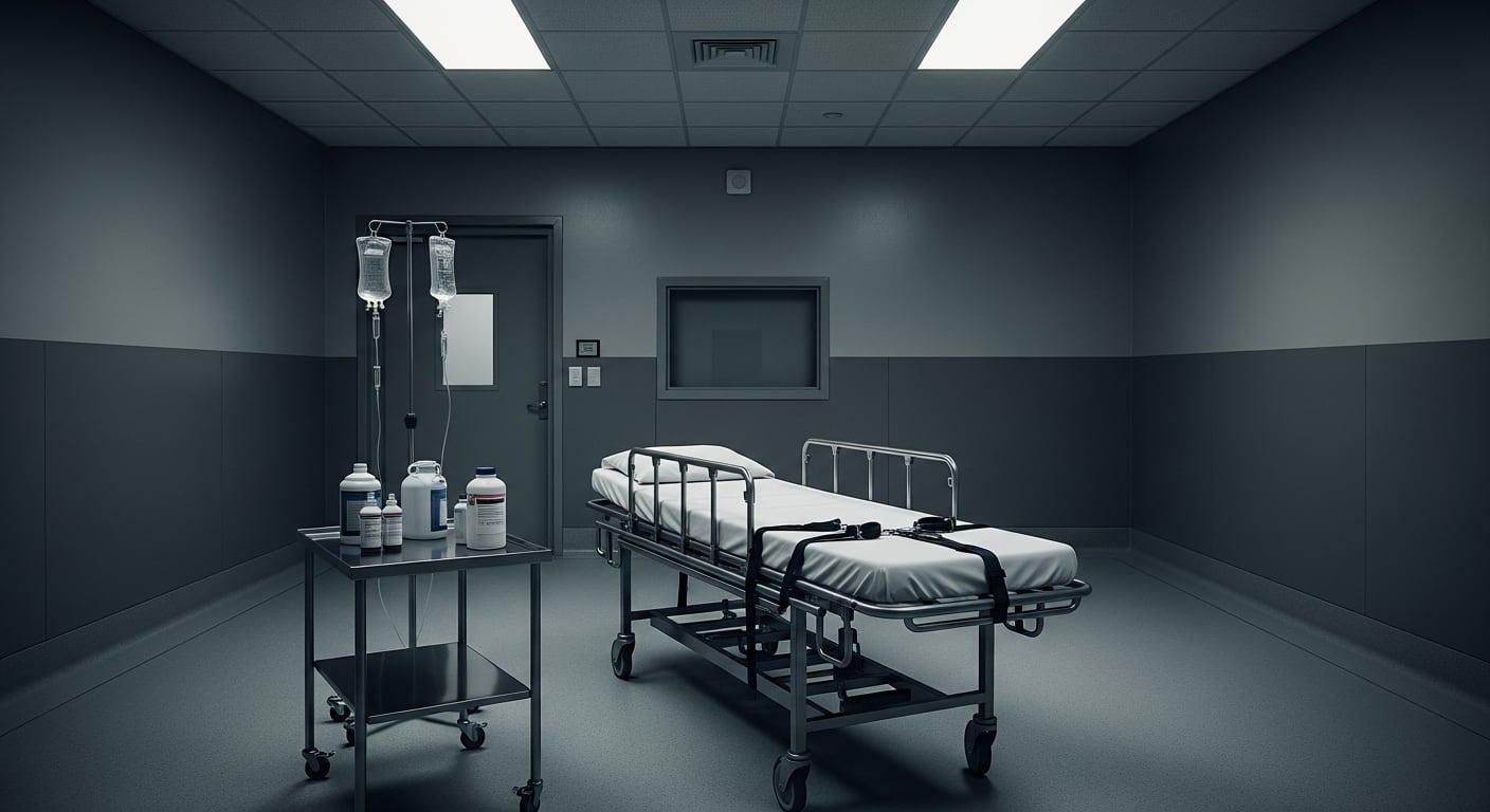 La inyección letal utilizada en la ejecución de Kendrick Simpson incluyó midazolam, bromuro de vecuronio y cloruro de potasio, según el protocolo estatal vigente. (Imagen Ilustrativa Infobae)