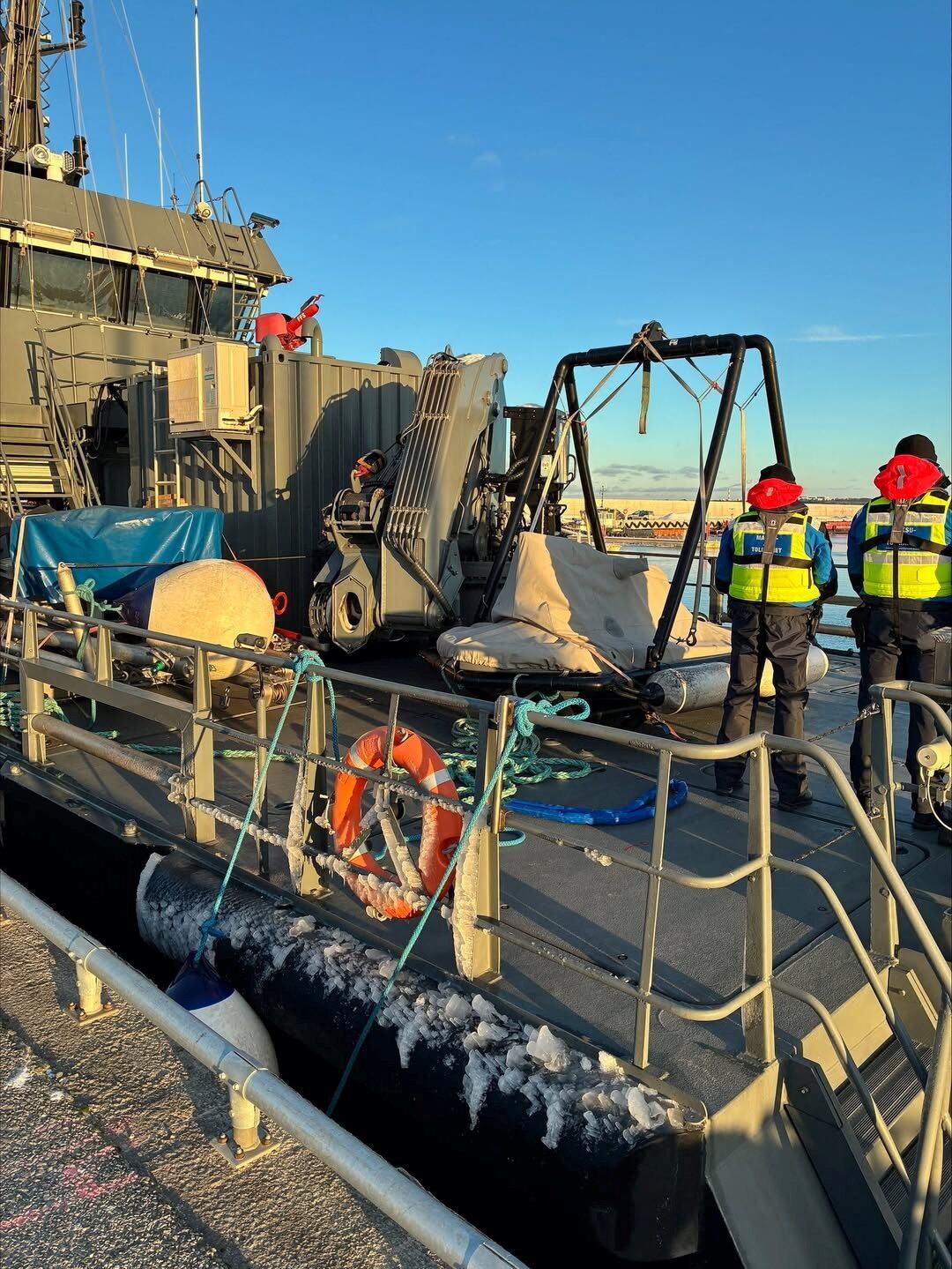 Operativo en el Báltico: Estonia interceptó un buque con destino a Rusia por presunto contrabando