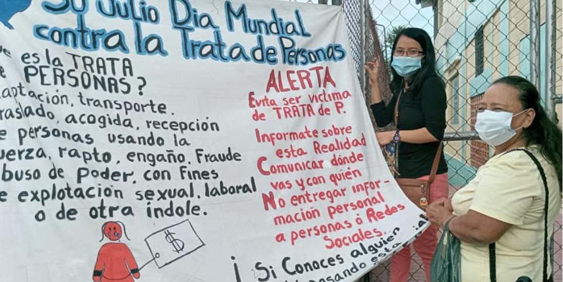 Trabaja constantemente para prevenir la trata de personas en El Salvador. (Red Rama)