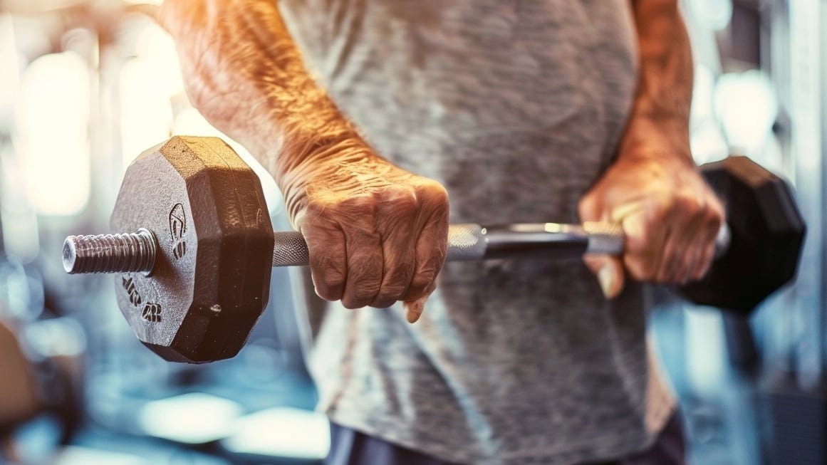 La rigidez muscular puede dificultar el uso de pesas y bandas, usar con precaución (Imagen ilustrativa Infobae)