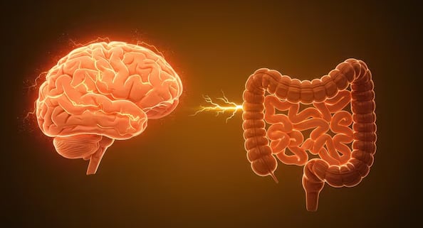 Nuevas evidencias científicas demuestran que las señales entre el intestino y el cerebro influyen en el ánimo y la energía mucho antes que otros indicadores físicos (Freepik)