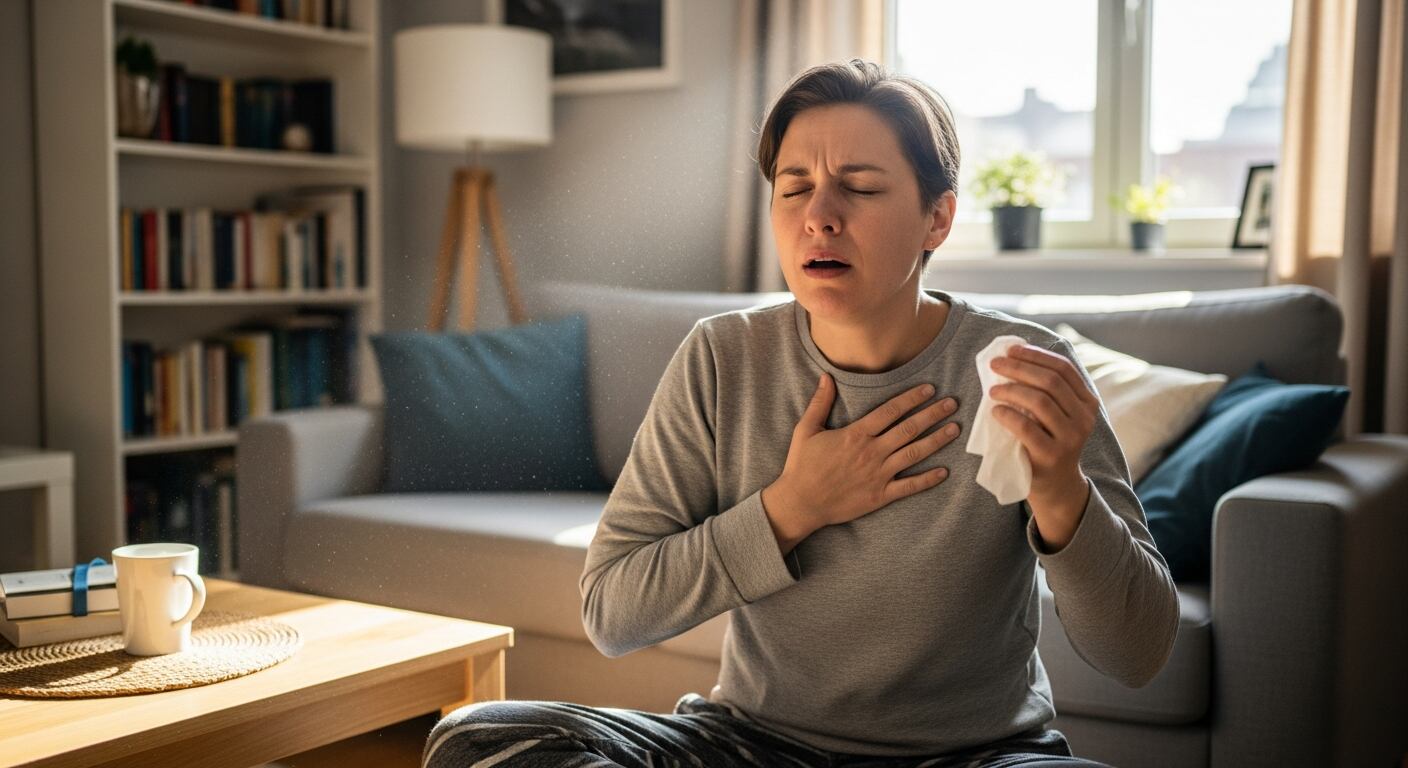 Especialistas de la Cleveland Clinic confirman que el estornudo no detiene el corazón ni representa un riesgo cardiovascular para personas sanas (Imagen Ilustrativa Infobae)