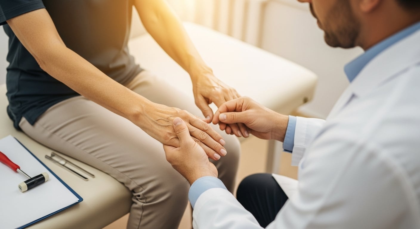 Un ensayo clínico piloto en personas con obesidad y artrosis de rodilla mostró mejoras en función articular y degradación del cartílago (Imagen Ilustrativa Infobae)