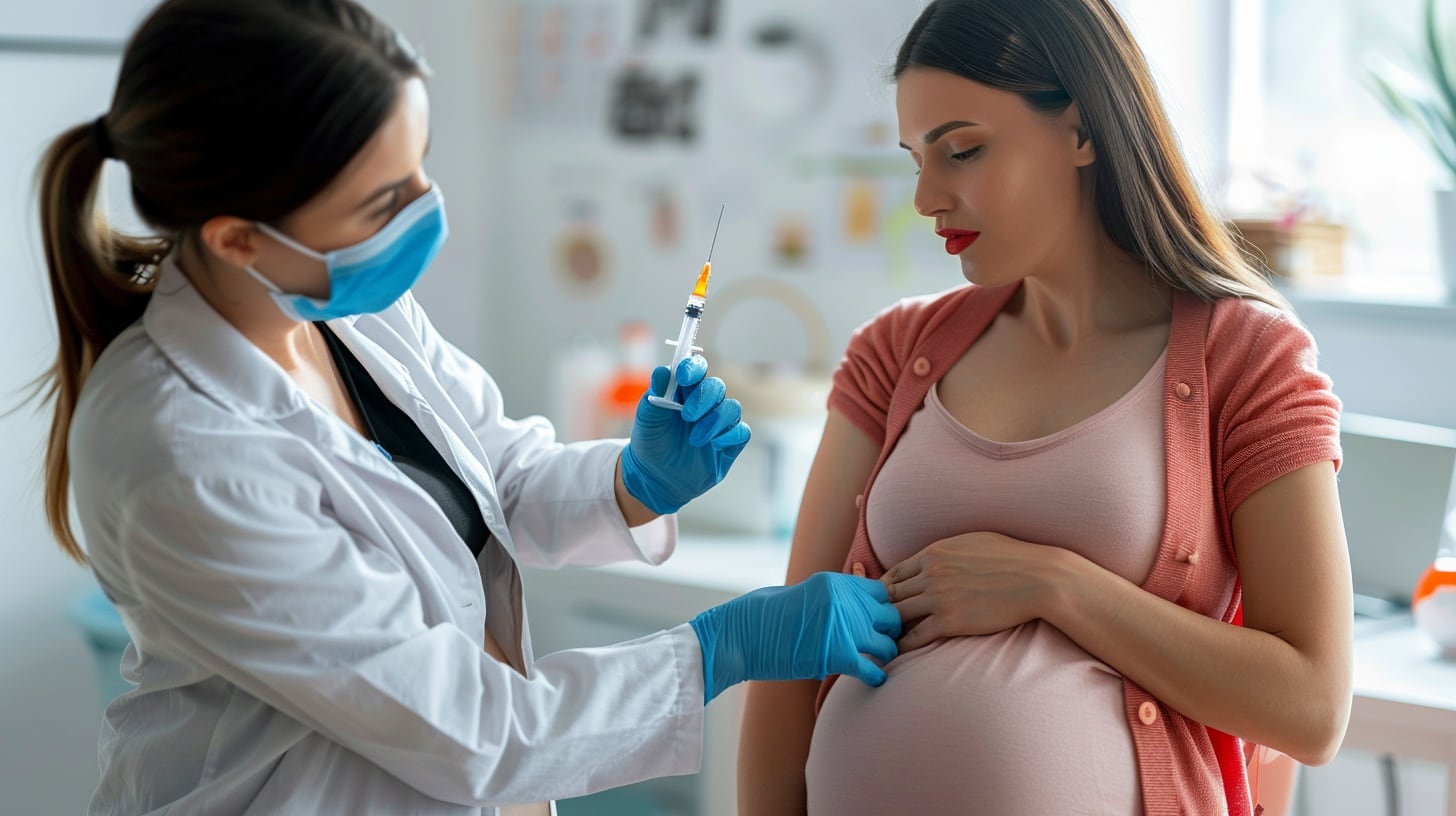 La vacunación de embarazadas reduce la gravedad de la coqueluche en recién nacidos pero la cobertura sigue siendo insuficiente
(Imagen Ilustrativa Infobae)