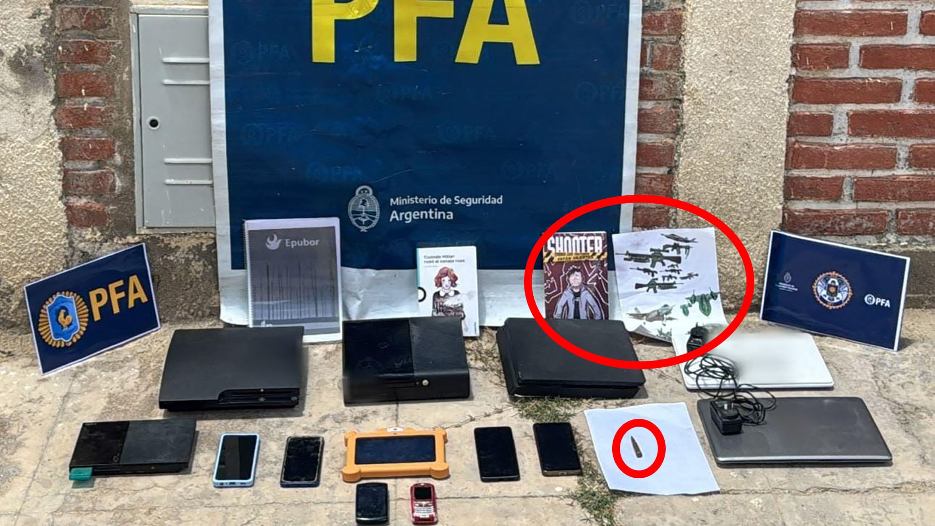 Qué encontraron en las casas de dos adolescentes acusados de planear una masacre escolar