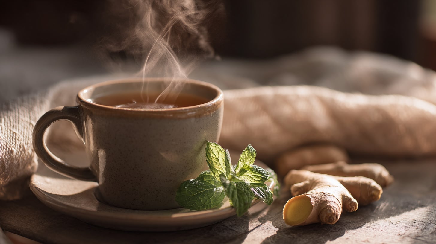 La miel y el jengibre se destacan como remedios naturales efectivos contra la tos, gracias a sus propiedades calmantes y antiinflamatorias, respectivamente (Imagen Ilustrativa Infobae)