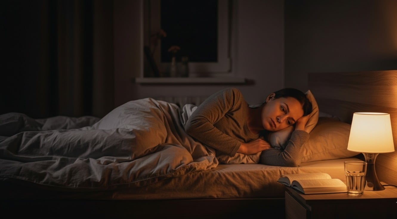 Una eficiencia del sueño menor al 85 por ciento puede indicar dificultades para mantener un descanso reparador (Imagen Ilsutrativa Infobae)