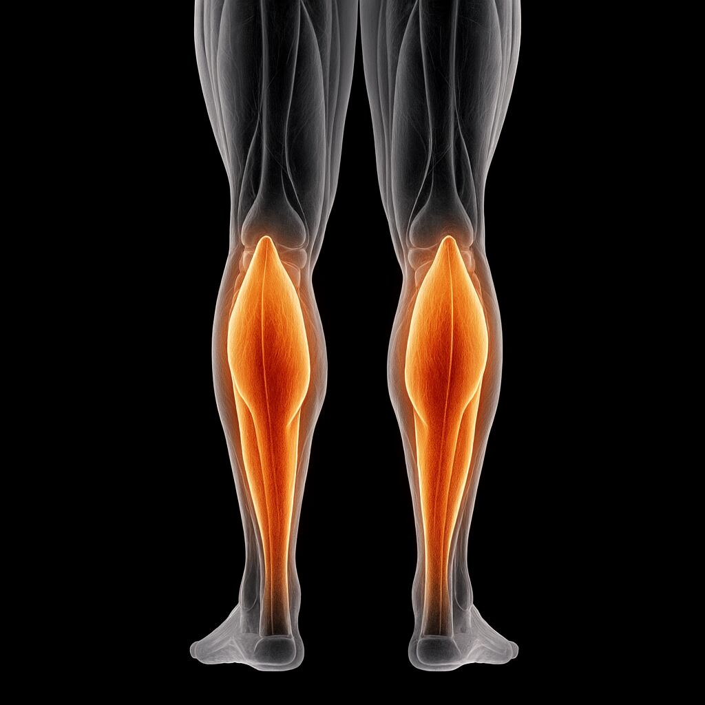 El músculo sóleo, que algunos llaman