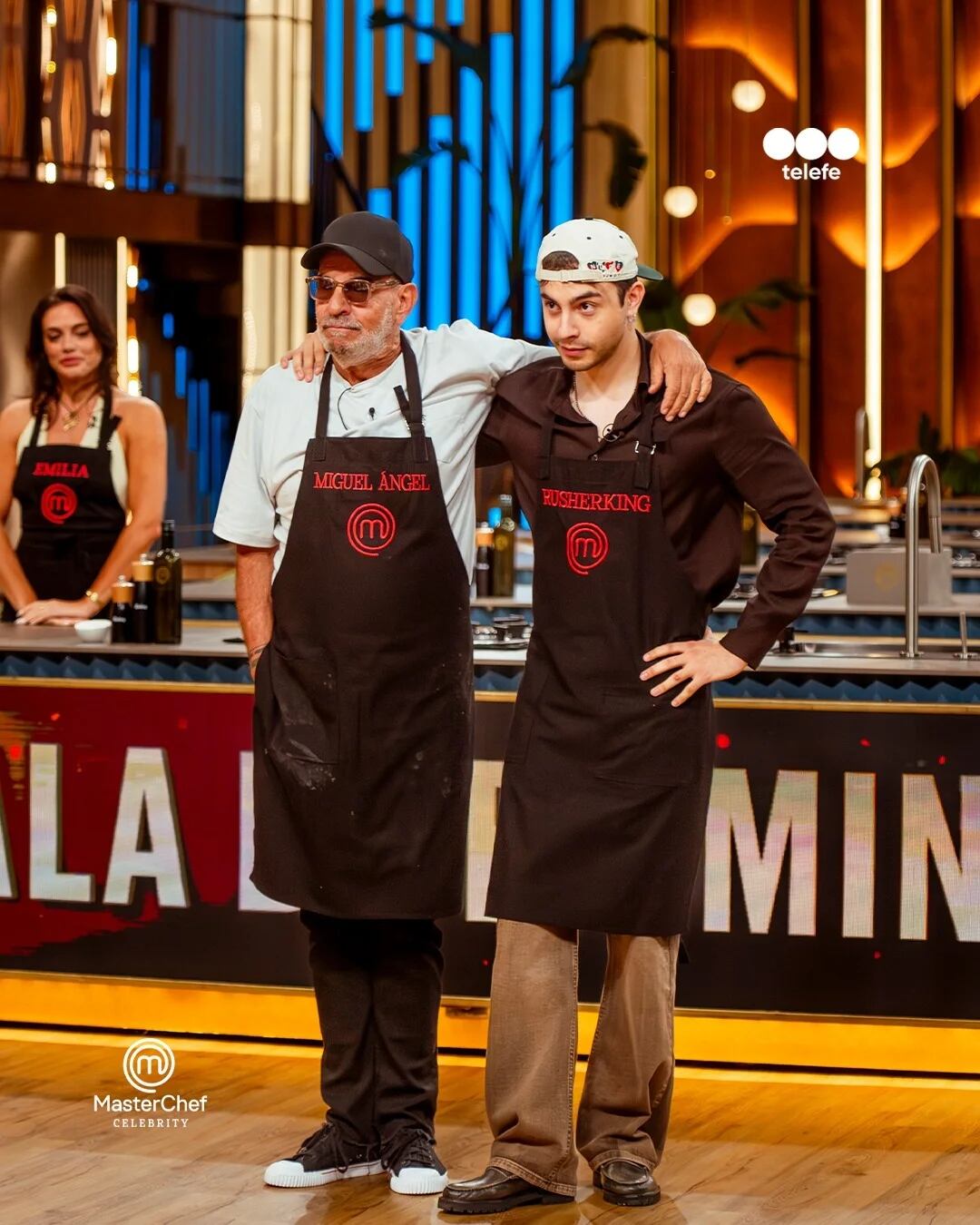 La eliminación de Rusherking en Masterchef Celebrity Argentina sucedió tras fuertes críticas del jurado por la calidad de su plato (MasterChef Celebrity, Telefe)