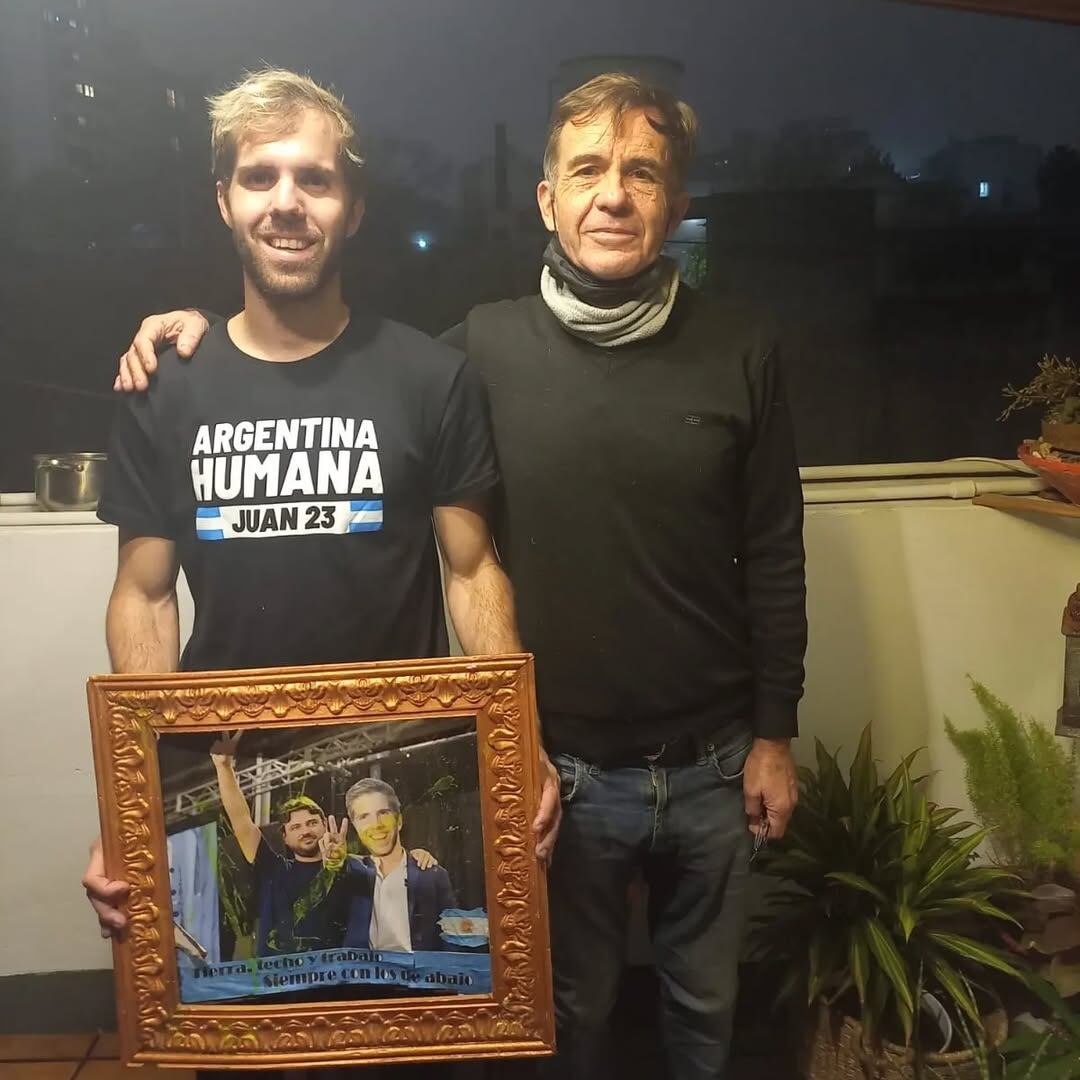 El abogado Juan Manuel Reichenbach, quien milita para el MTE, fundado por Juan Grabois.