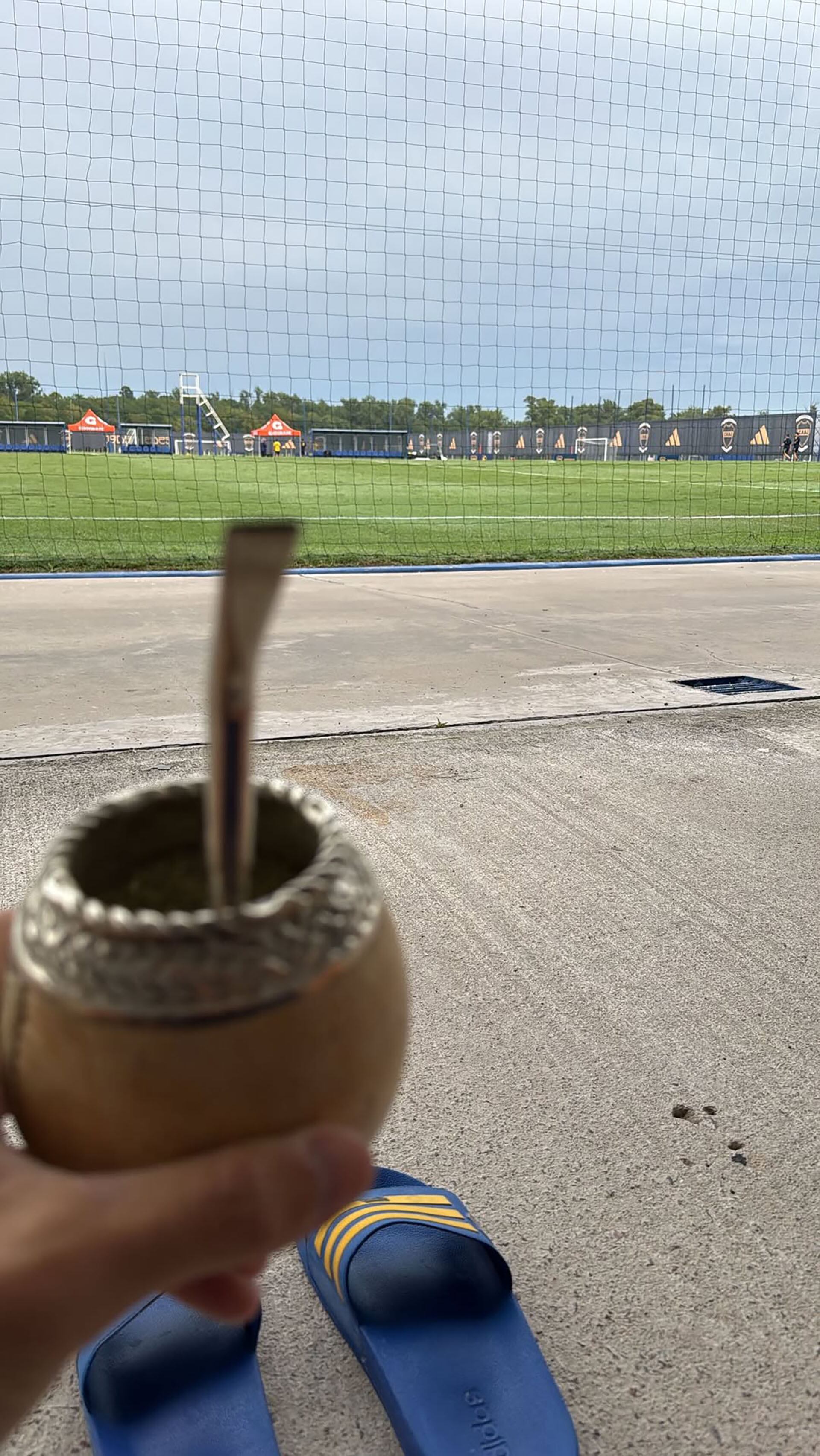 La imagen que subió Nicolás Orsini a sus historias de Instagram 