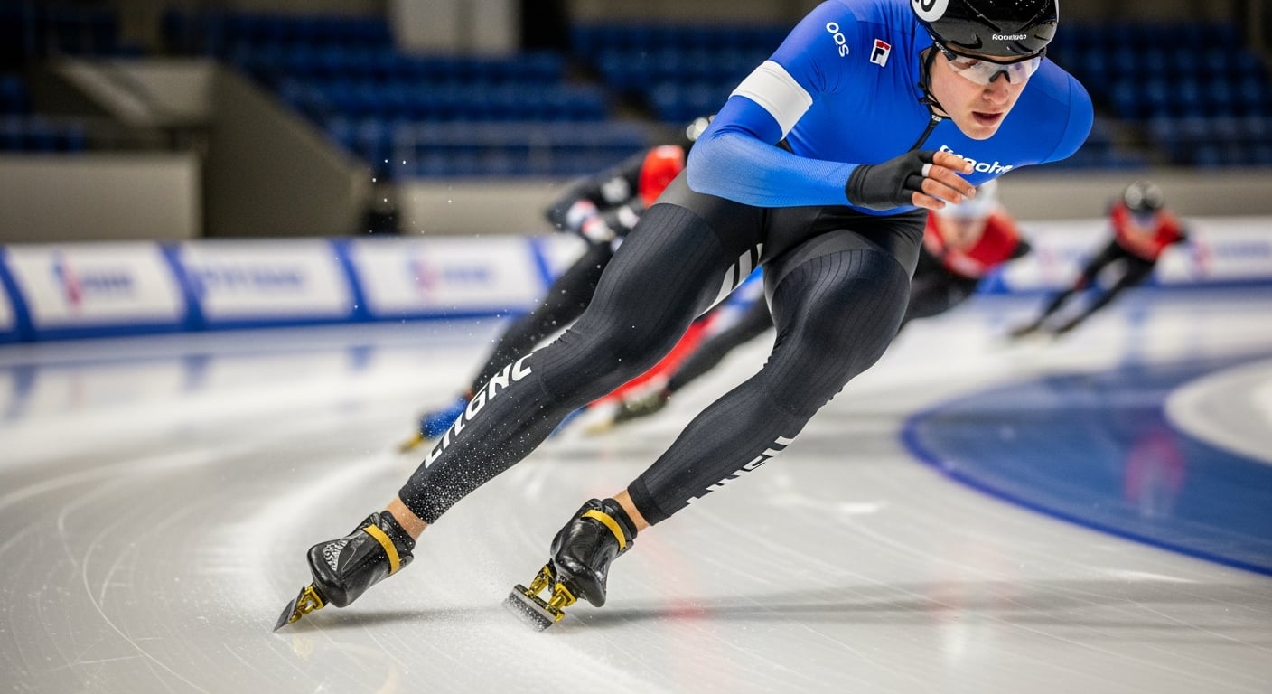 Los patines de velocidad cuentan con cuchillas largas y planas diseñadas especialmente para reducir la fricción en la pista (Imagen Ilustrativa Infobae)