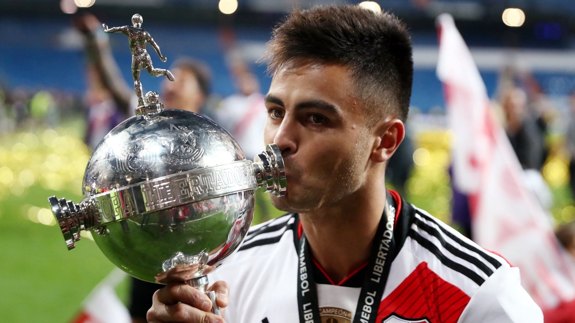 El Pity Martínez dejó una huella imborrable en la historia de River Plate (REUTERS/Sergio Perez)