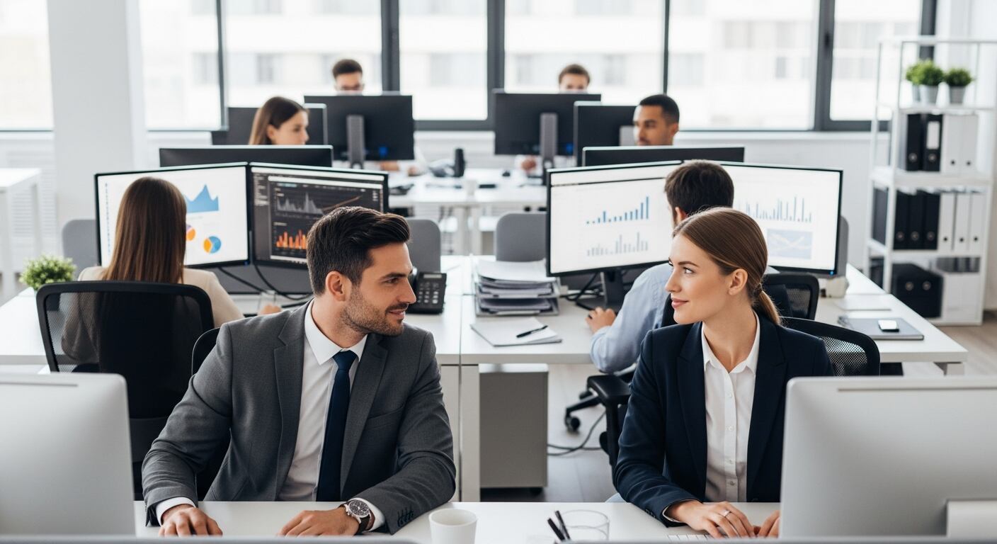 Las relaciones amorosas en el trabajo afectan la reputación profesional (Imagen Ilustrativa Infobae)