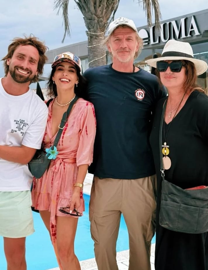 Gabriela Sari y Facundo Arana son amigos desde sus comienzos en Muñeca brava, la exitosa telenovela que compartieron a fines de los noventa (Instagram)