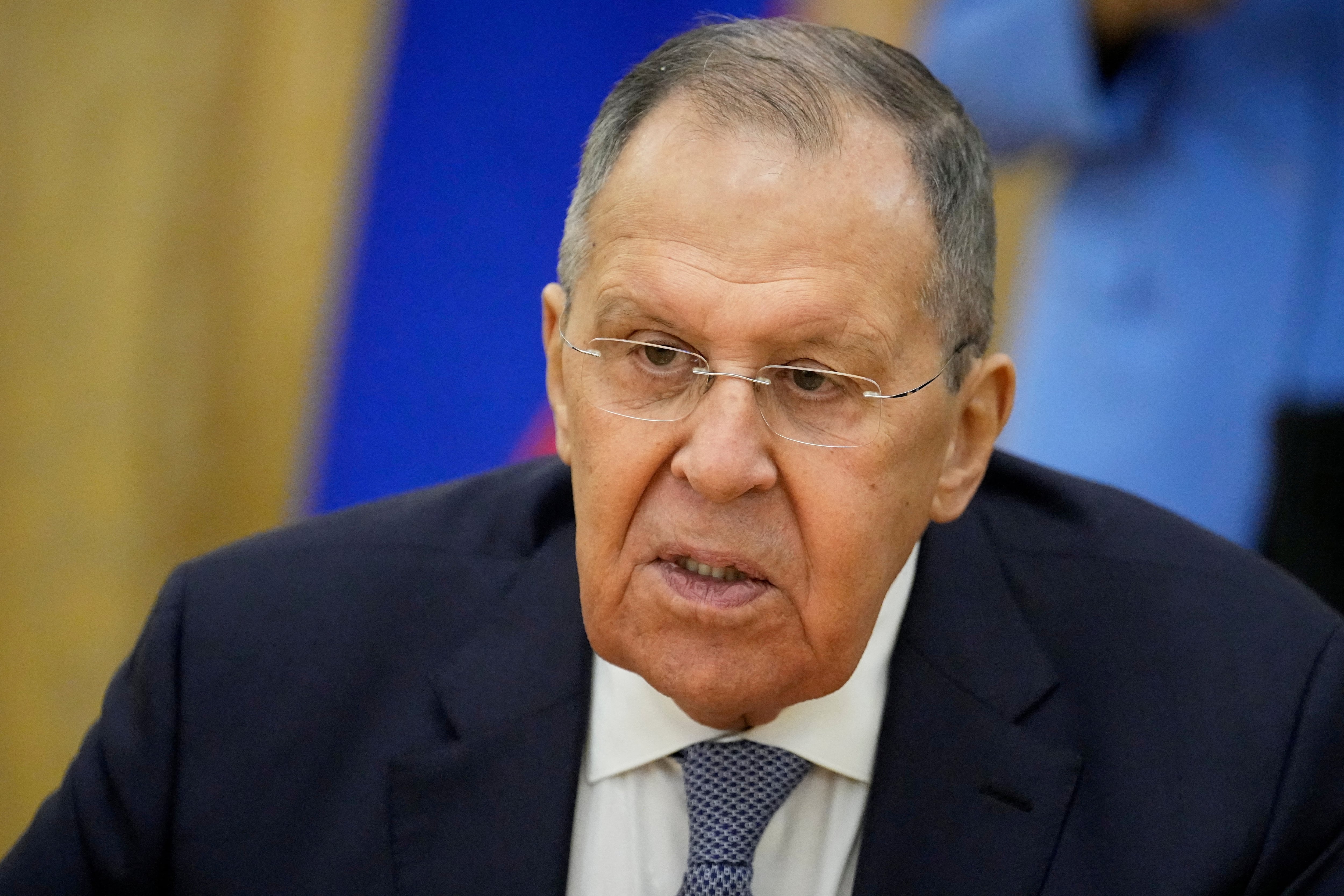 El ministro de Asuntos Exteriores ruso, Sergei Lavrov (Alexander Zemlianichenko/Pool vía REUTERS)