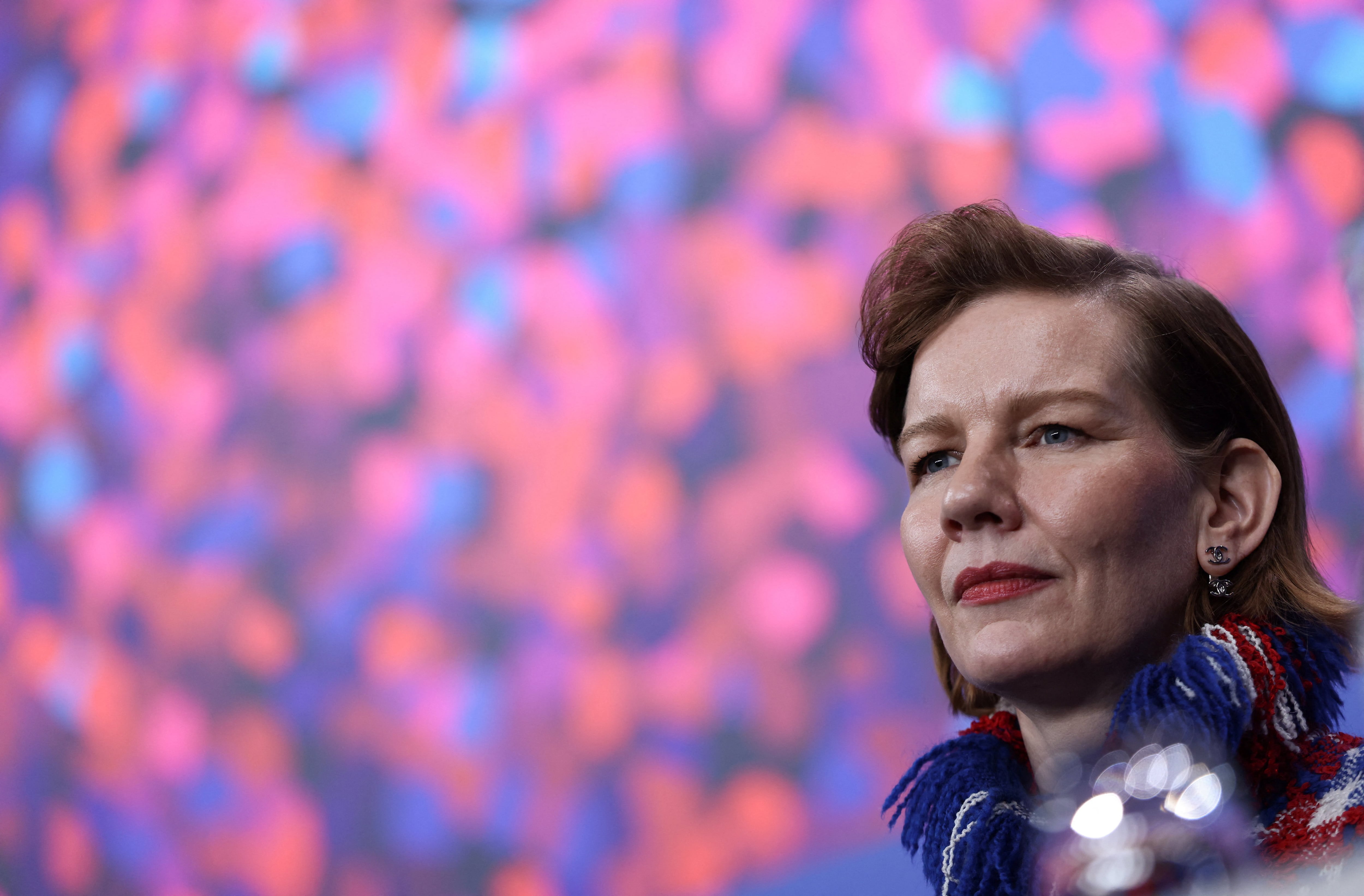 Sandra Hüller, en la Berlinale. (REUTERS/Nadja Wohlleben)