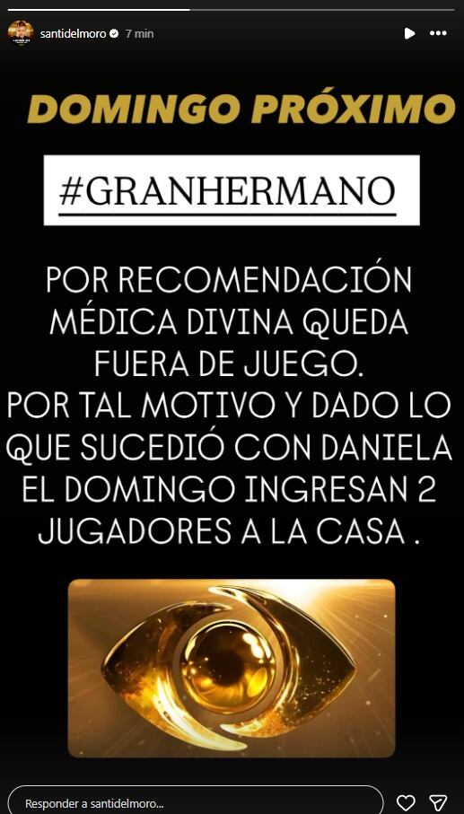 Santiago del Moro confirmó que Divina Gloria no volverá al programa: ¿cuándo ingresarán los nuevos participantes?