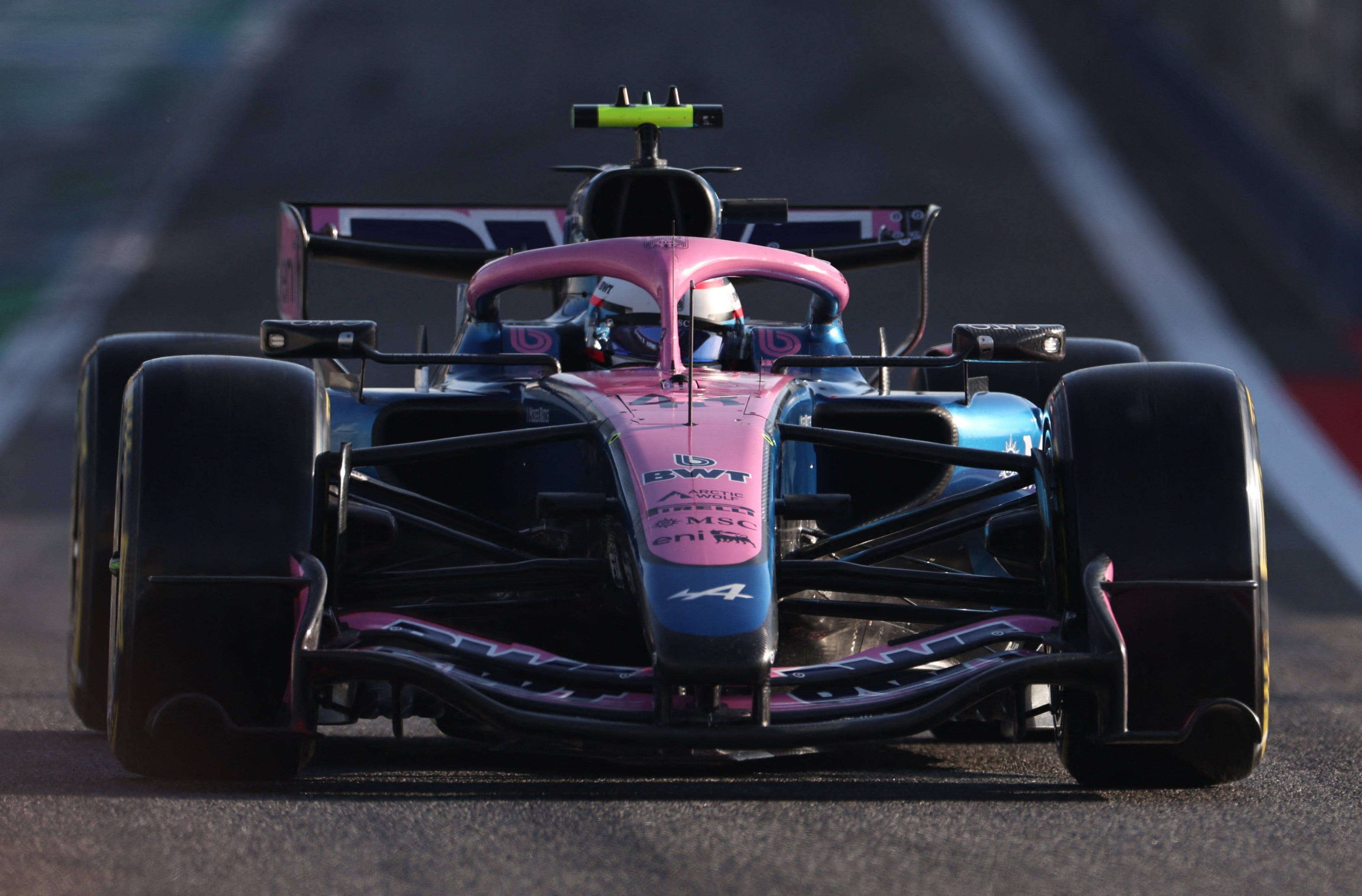 Franco Colapinto en los test de pretemporada de la F1 (REUTERS/Hamad I Mohammed)