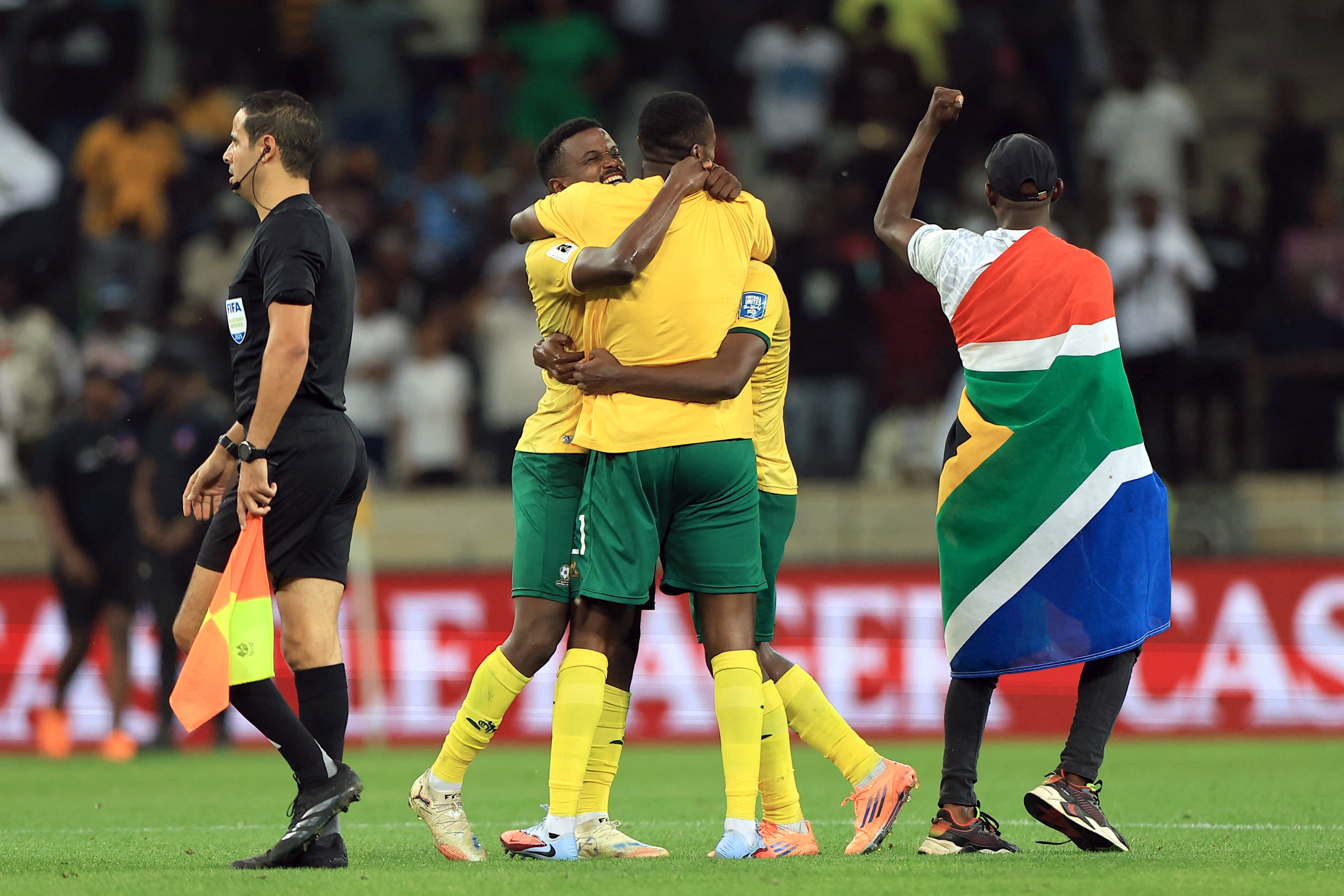 Sudáfrica, dirigida por Hugo Broos, será uno de los principales rivales de preparación antes del Mundial, donde Panamá enfrentará también a Croacia e Inglaterra. REUTERS/Esa Alexander