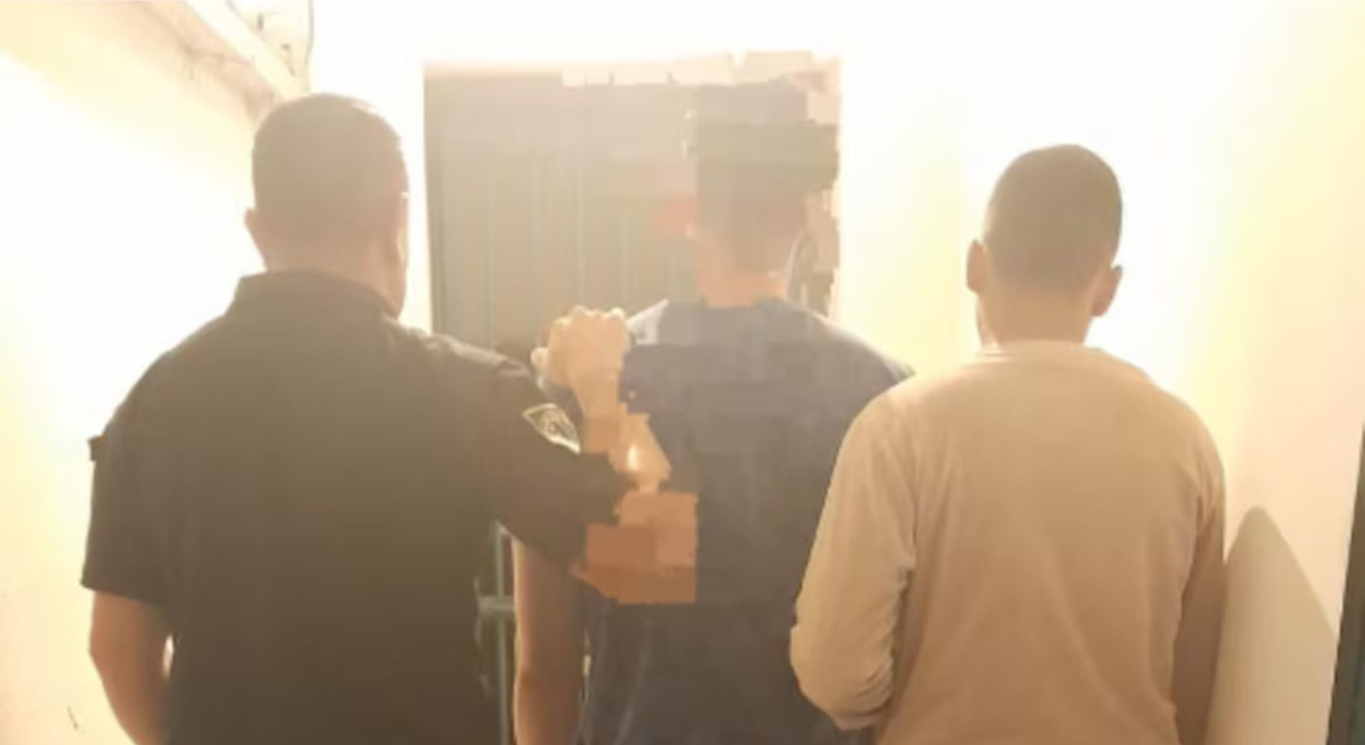 El acusado fue trasladado hacia la comisaría local (Gentileza: El Doce.tv)