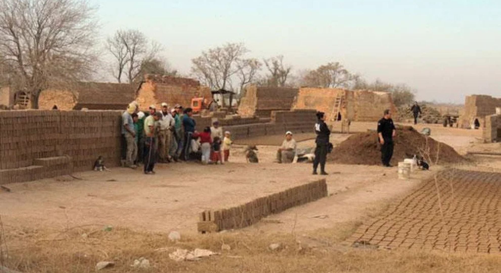 El cortadero de ladrillos en donde trabajaban los abusadores (NA)