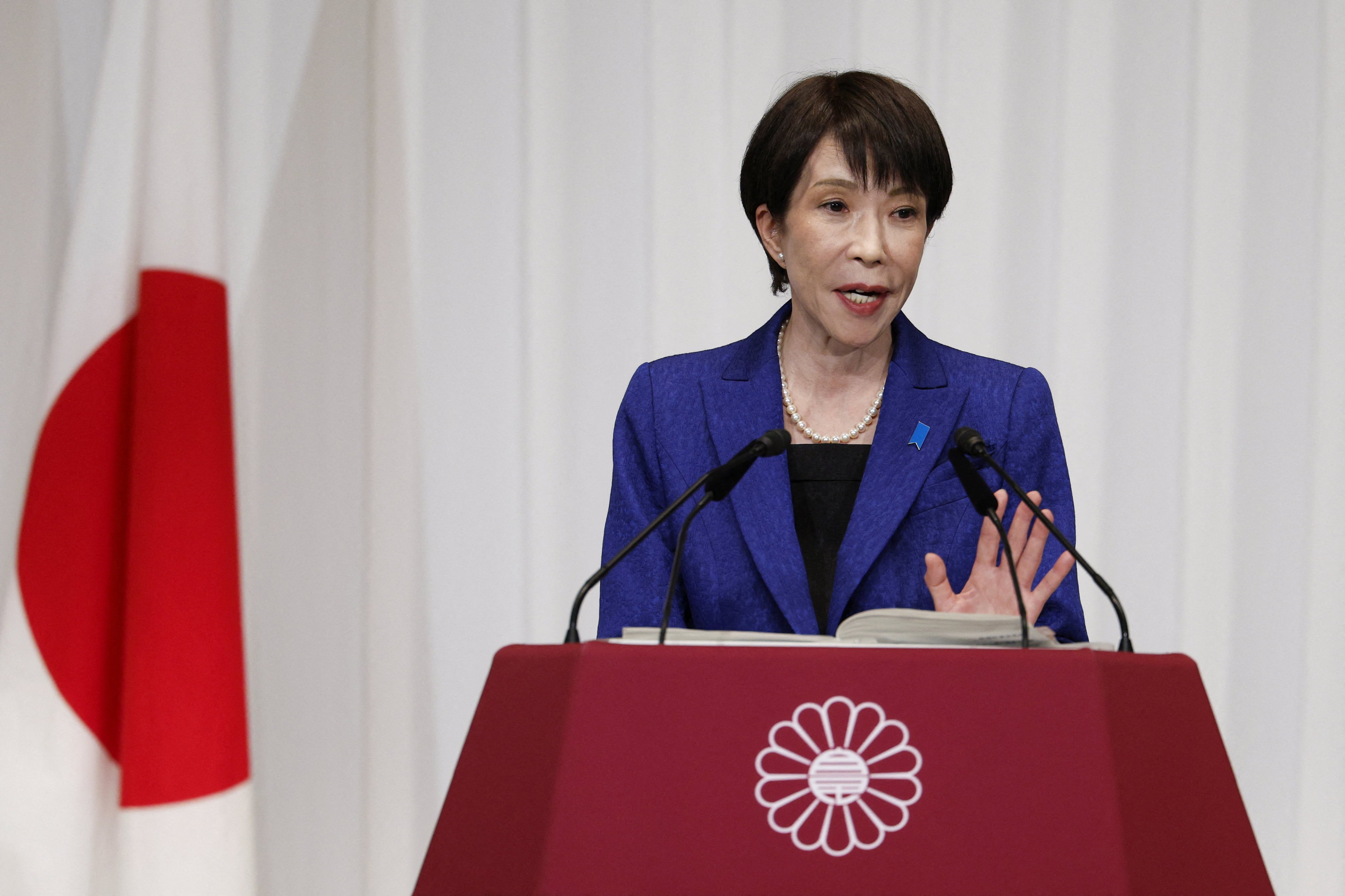 La primera ministra japonesa, Sanae Takaichi (REUTERS/Archivo)