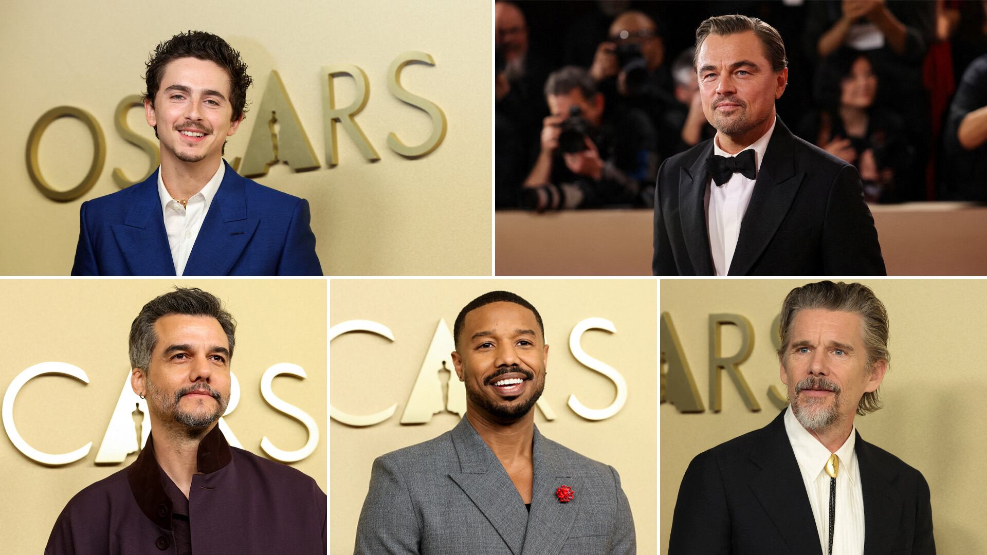 La categoría de mejor actor en los Oscar 2024 reúne estrellas de primer nivel y consagrados veteranos en una competencia especialmente reñida