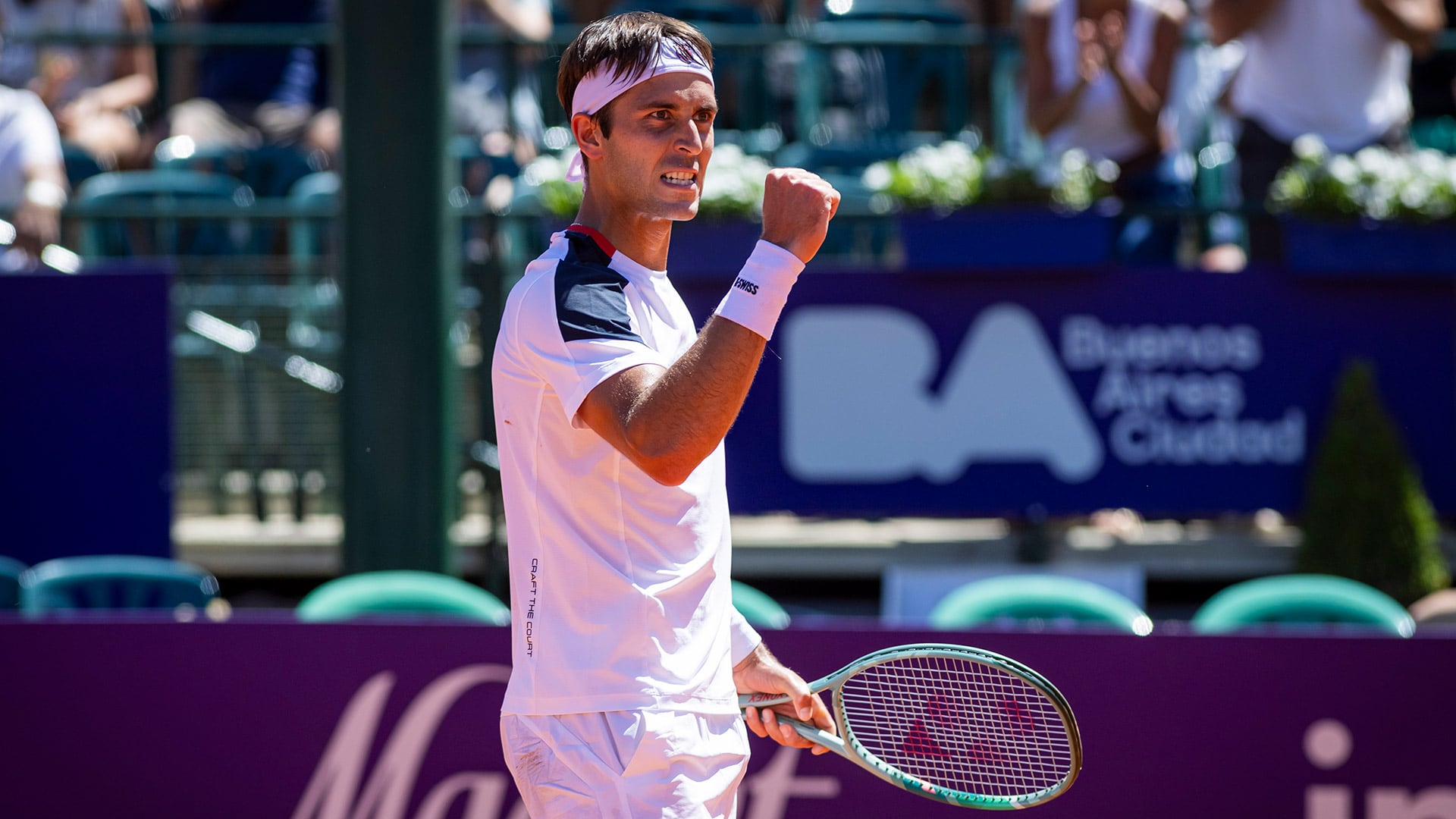 Tomás Etcheverry se medirá con el checo Vit Kopriva por un lugar en la final del ATP 500 de Río (Crédito: Argentina Open)