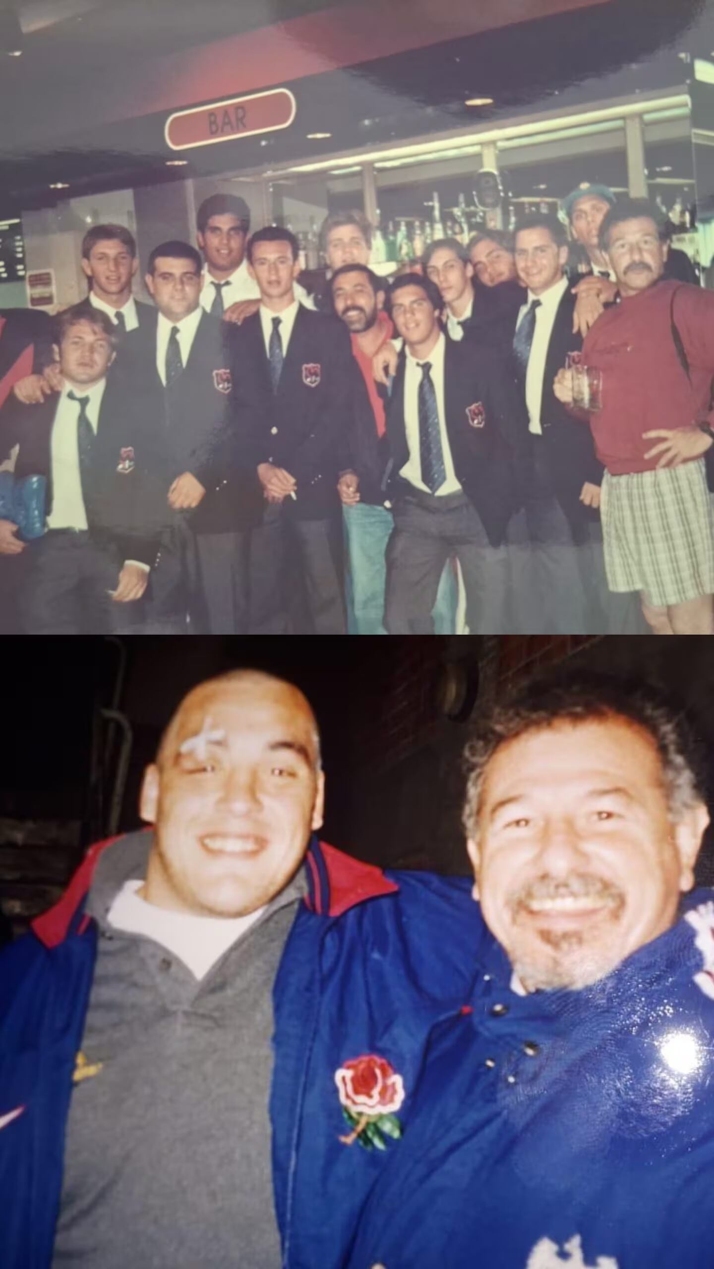 Una de las postales de Juan Moyano que recordó Deportiva Francesa