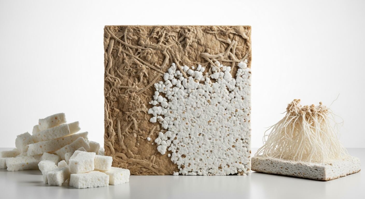 Investigadores australianos convierten colchones viejos en un aislante térmico sostenible utilizando hongos y espuma reciclada (Imagen Ilustrativa Infobae)